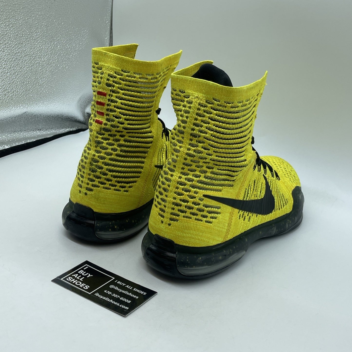Size 11.5 - Nike Kobe X Elite Coda Tour Yellow Black Opening Night (802752-707)