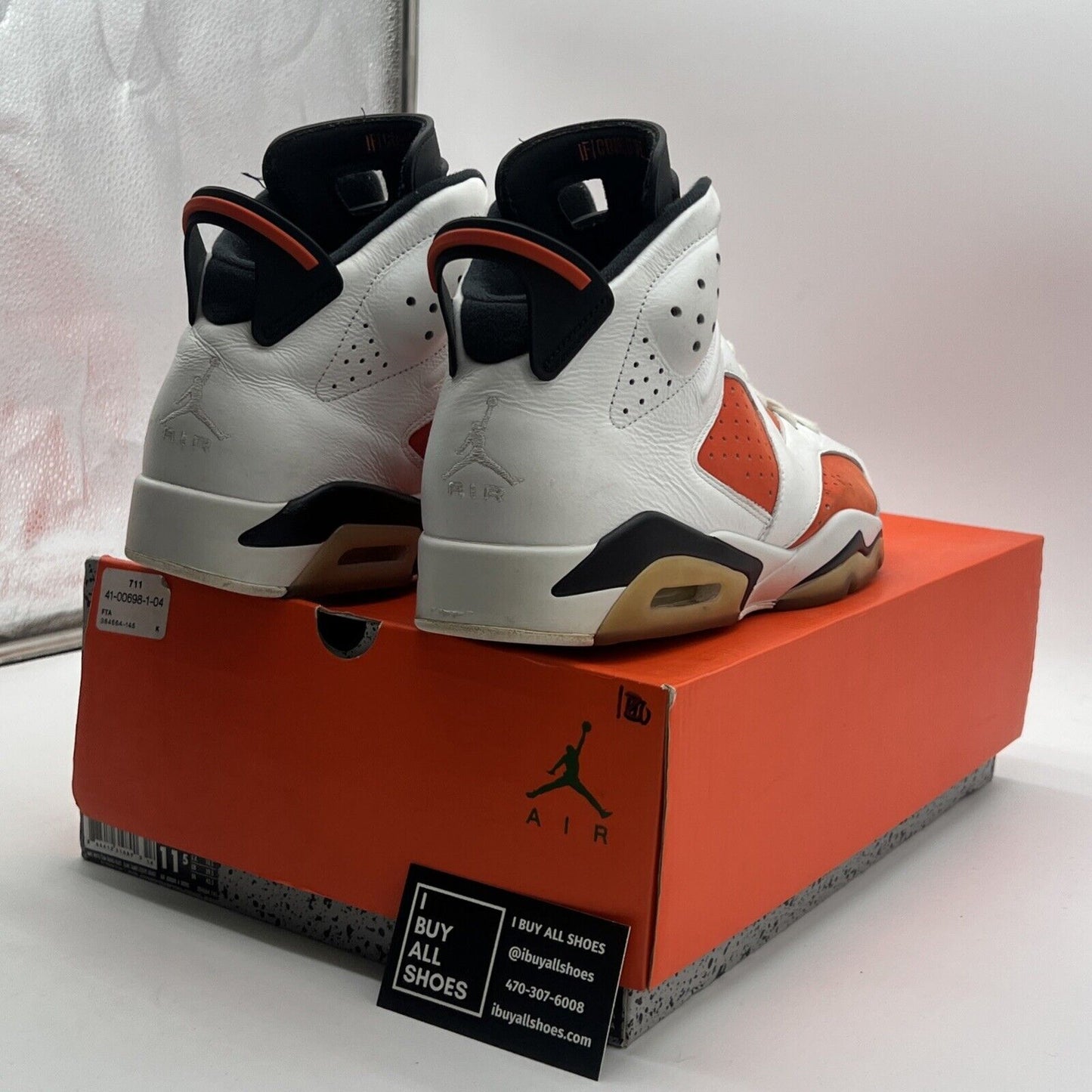 Size 11.5 - Air Jordan 6 Retro Gatorade (384664-145)
