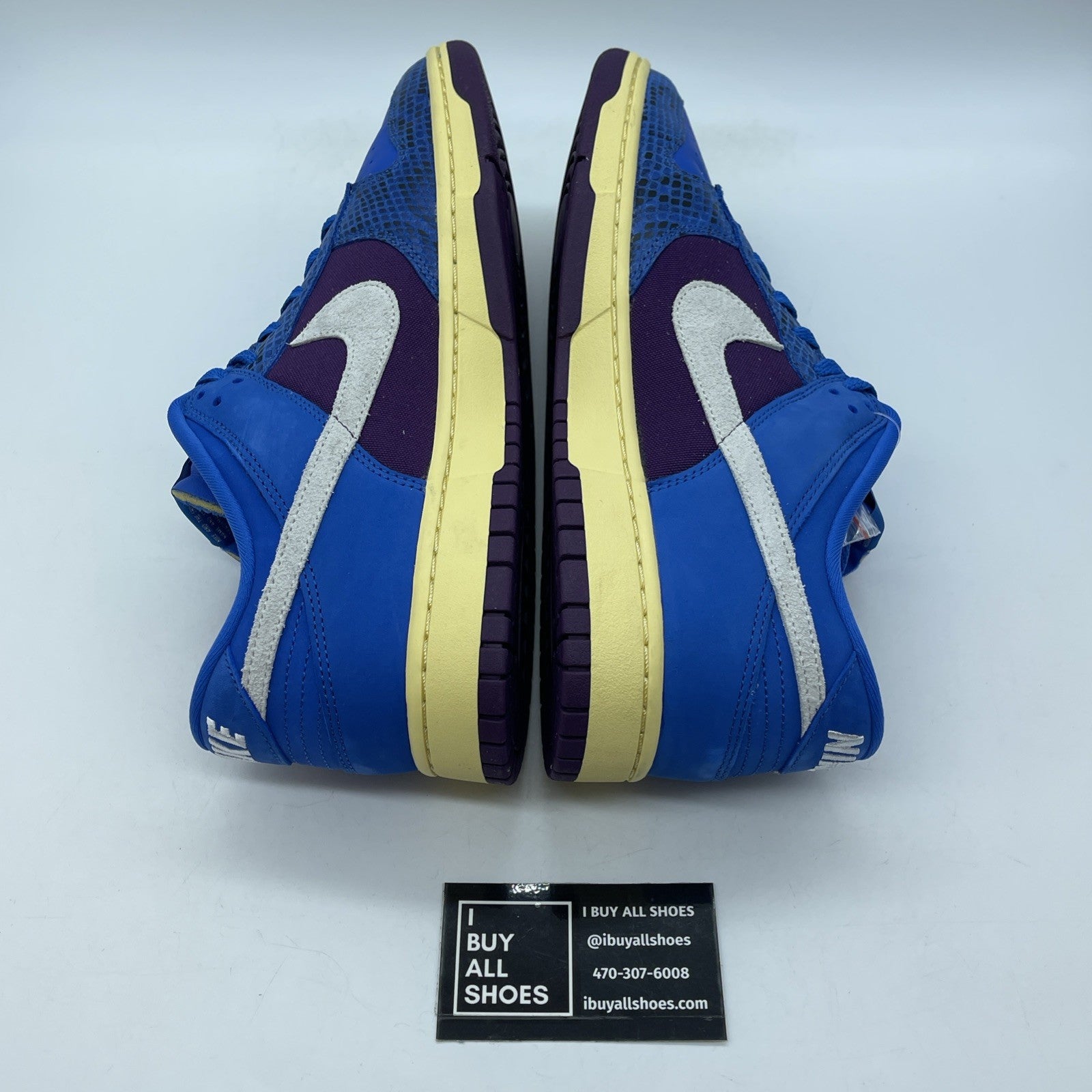 Size 12 - Nike Undefeated x Dunk SP Low 5 On It Blue Purple (DH6508-400)