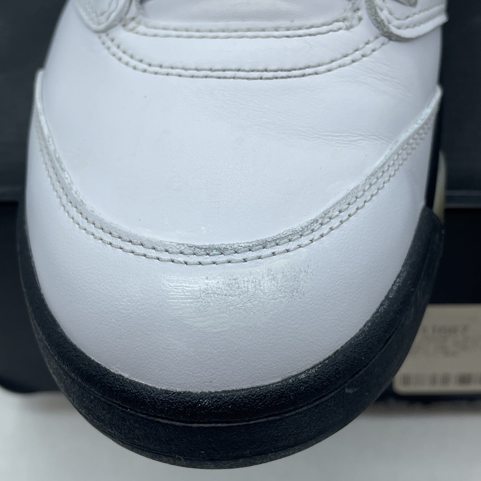 Size 9.5 - Air Jordan 5 Retro 2013 White Fire Red (136027-100)