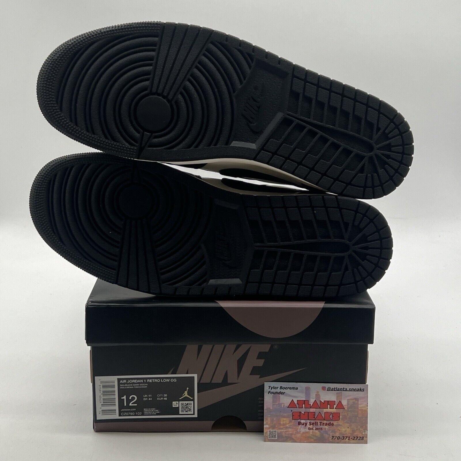 Size 12 - Air Jordan 1 Retro OG Low Mocha (CZ0790-102)