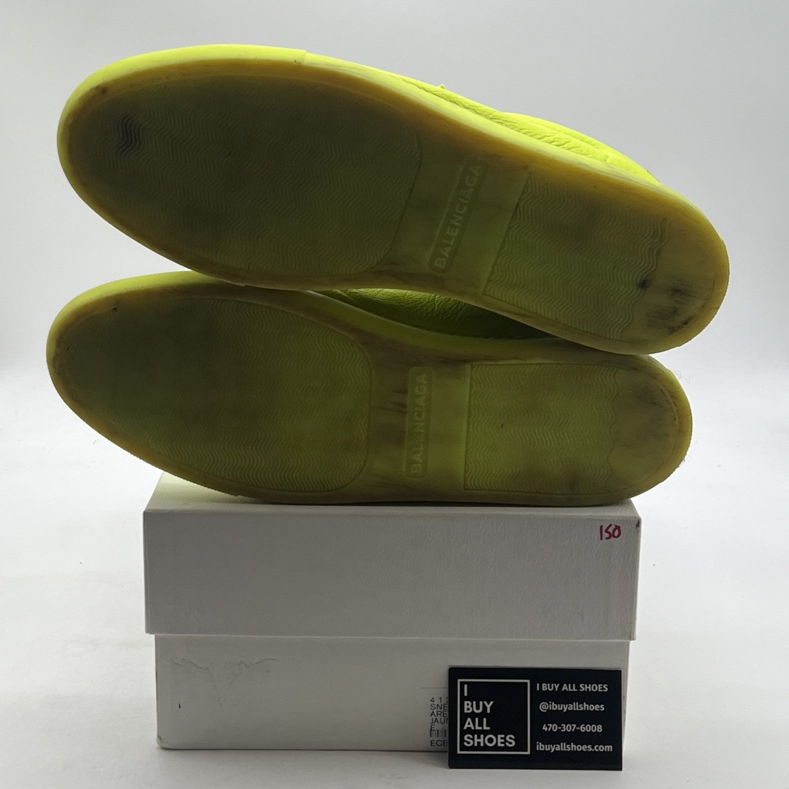 Size 45 - Balenciaga Neon Low Top Sneakers