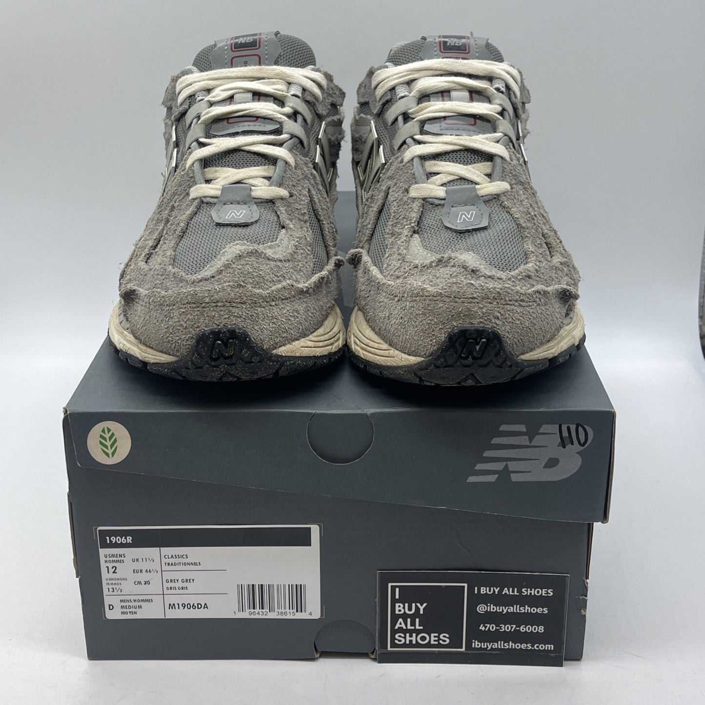 Size 12 - New Balance 1906D Protection Pack - Castlerock Grey Suede (M1906DA)