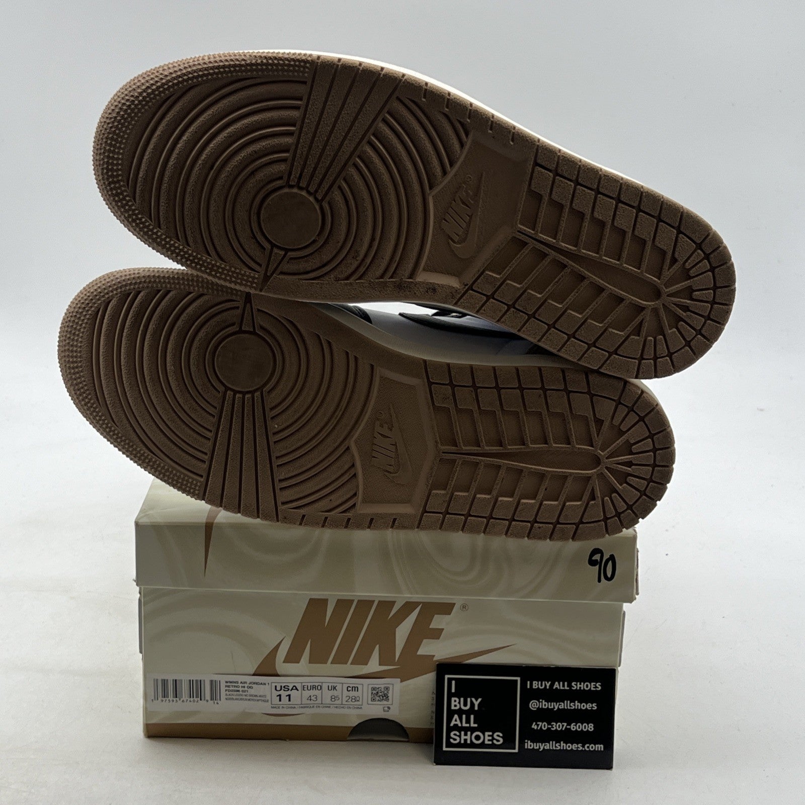 Size 11 - Air Jordan 1 Retro OG High Latte W (FD2596-021)