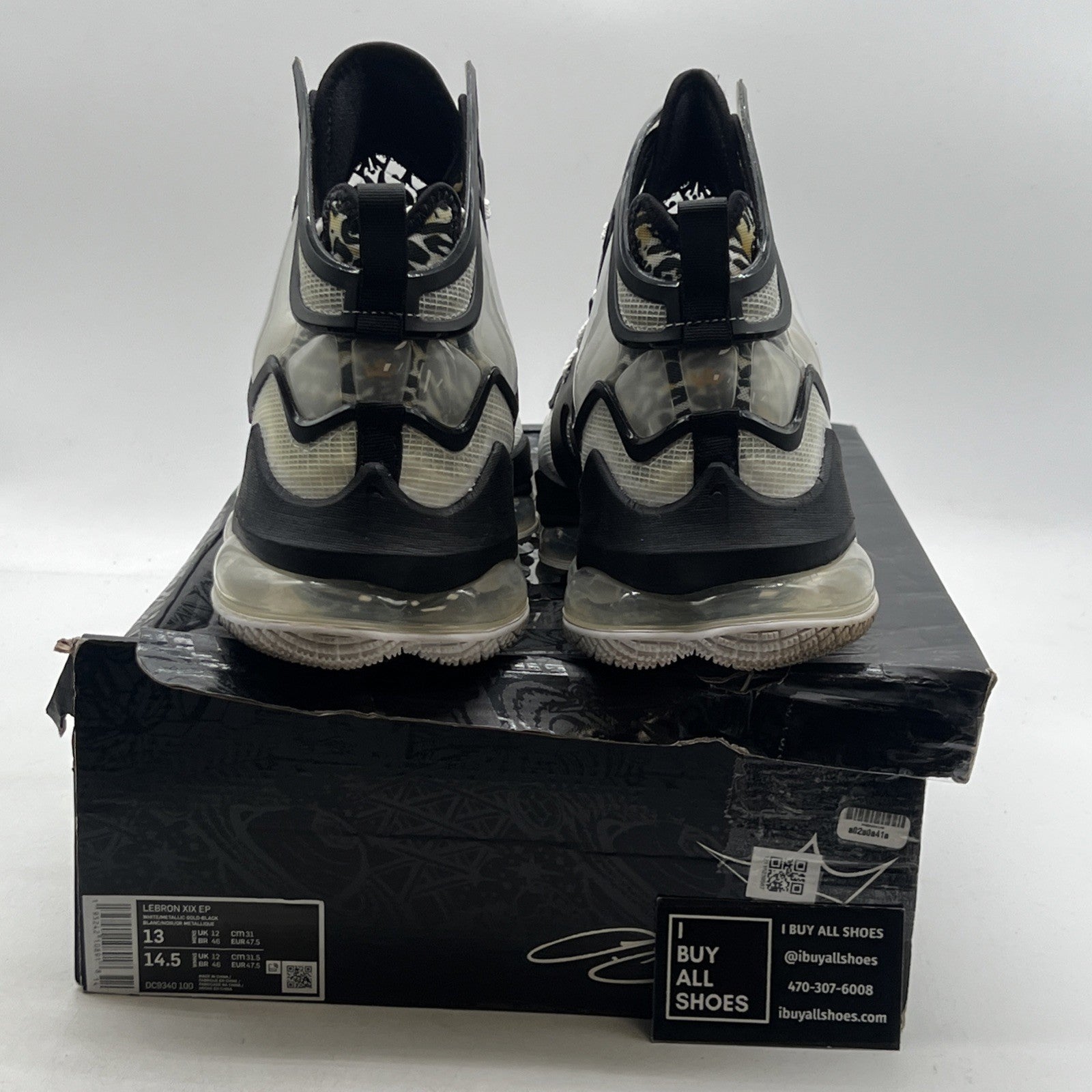 Size 13 - Nike LeBron 19 EP 'Leopard' (DC9340-100)