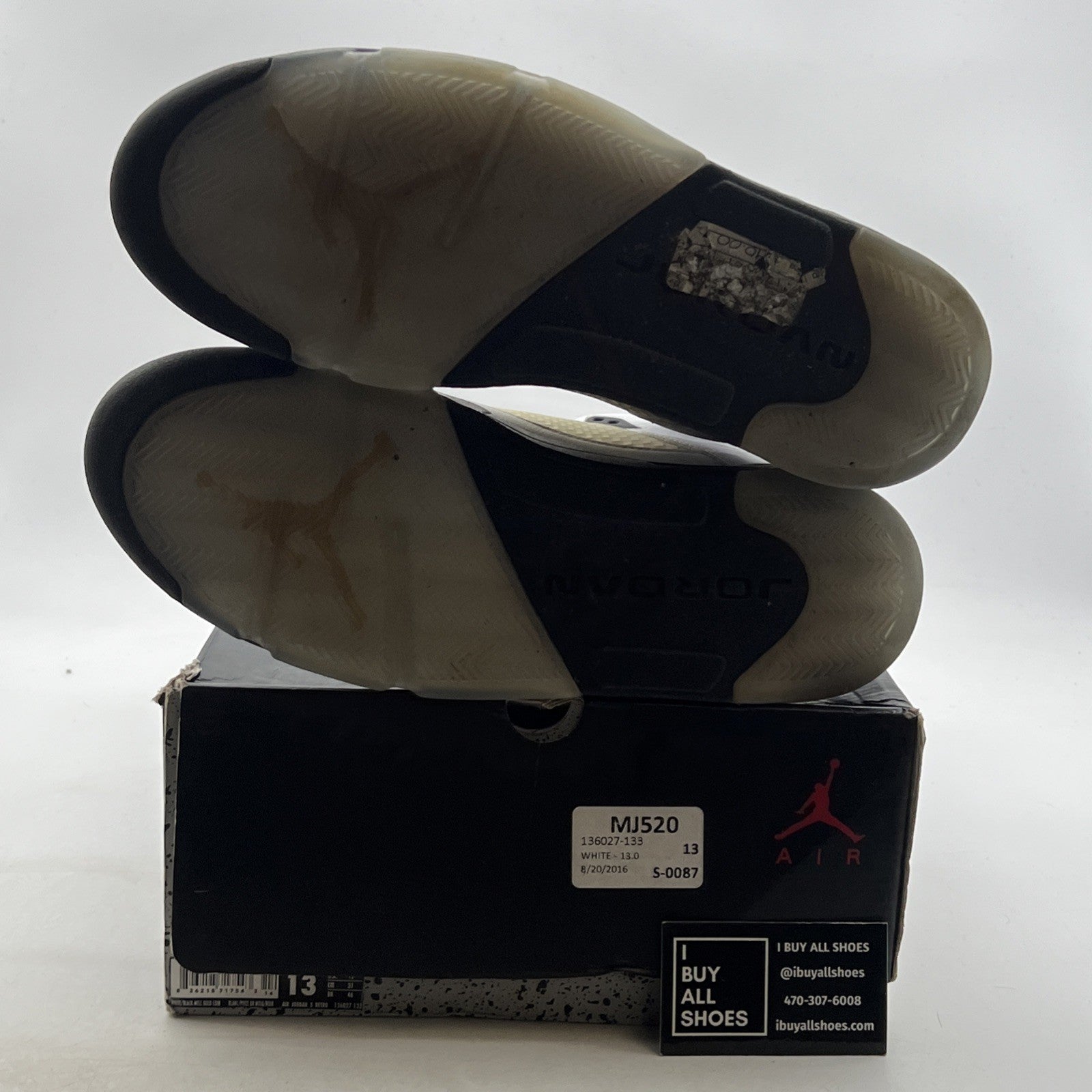 Size 13 - Air Jordan 5 Retro Olympic (136027-133)