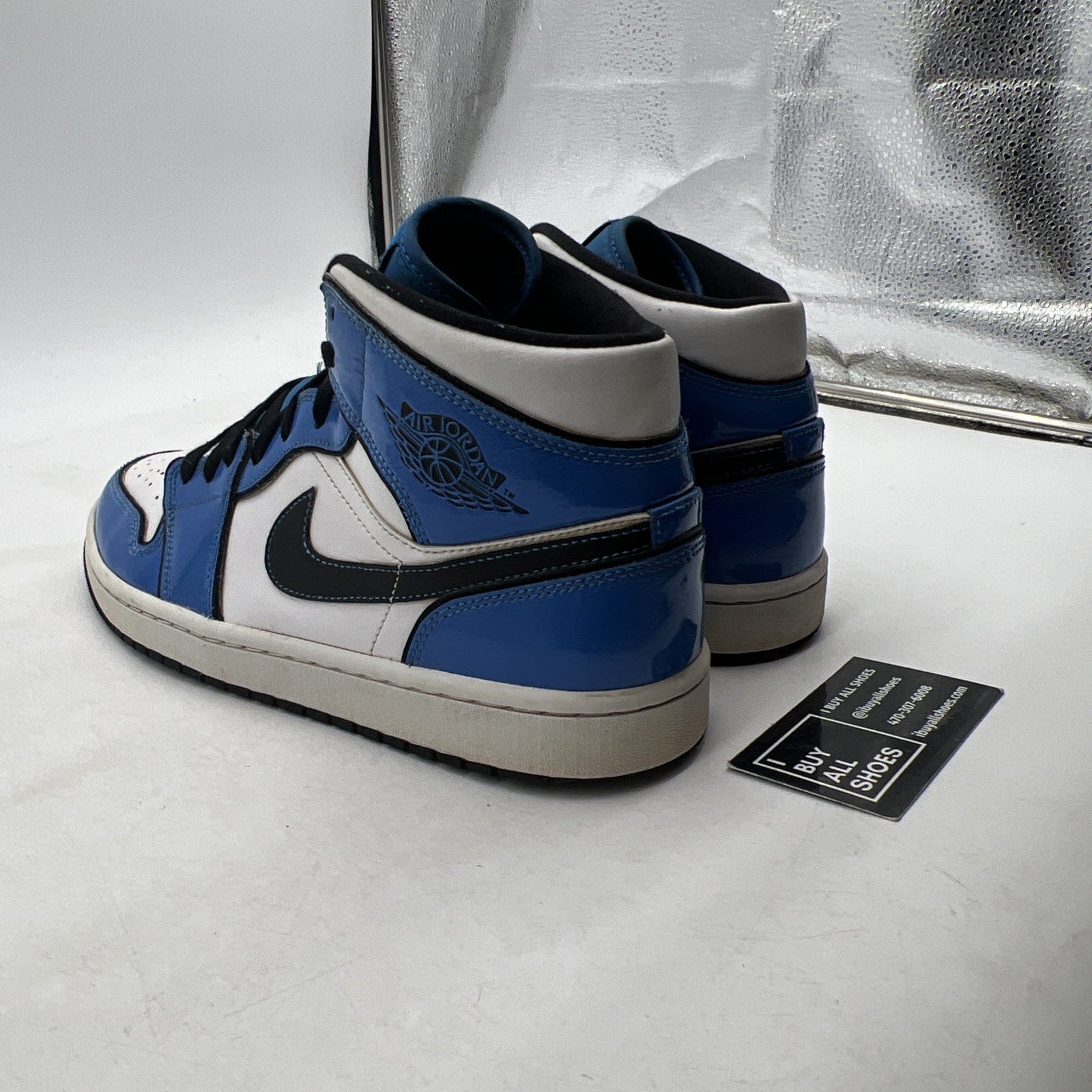 Size 9 - Air Jordan 1 SE Mid Signal Blue (DD6834-402)