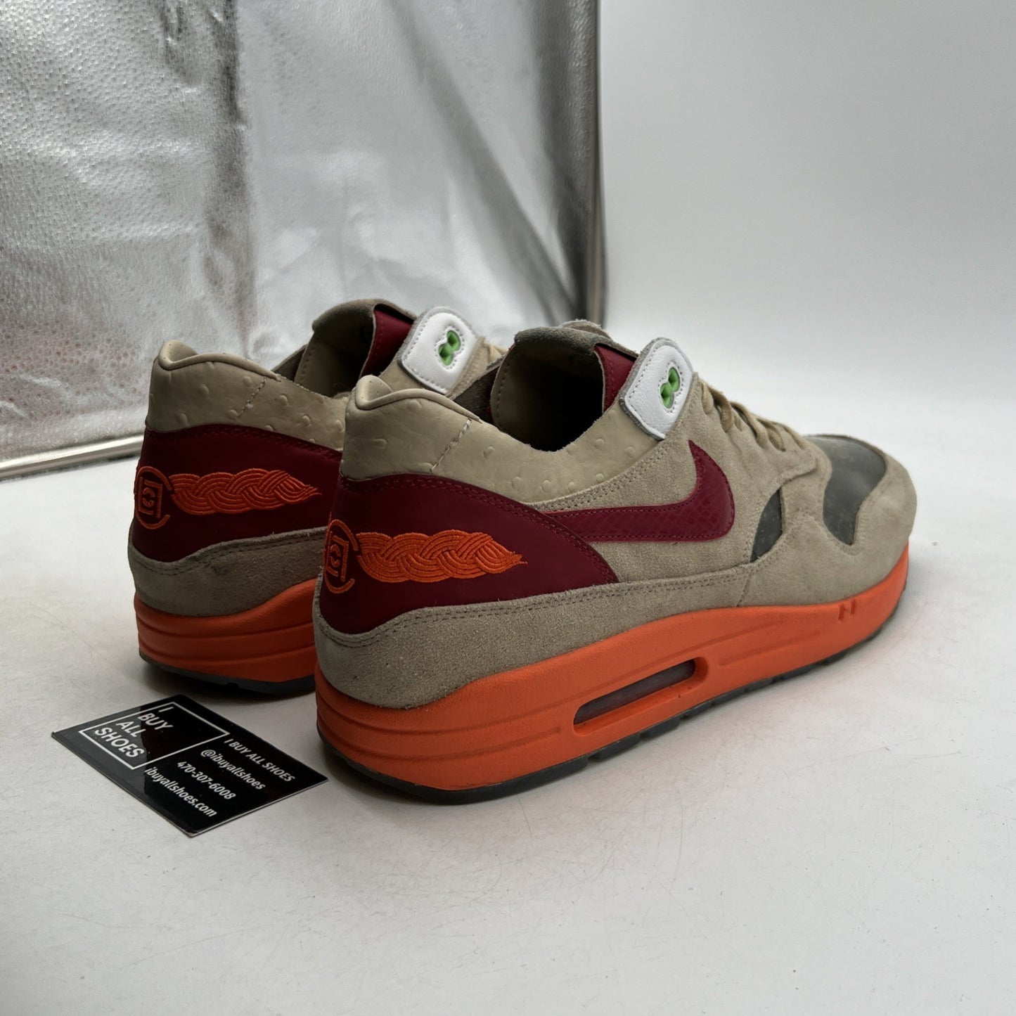 Size 15 - Nike CLOT x Air Max 1 2021 Kiss of Death (DD1870-100)