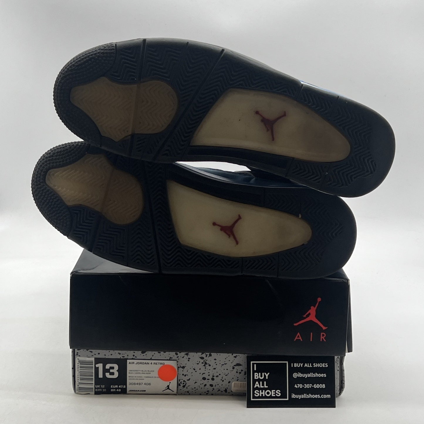 Size 13 - Air Jordan 4 Retro x Travis Scott Mid Cactus Jack (308497-406)