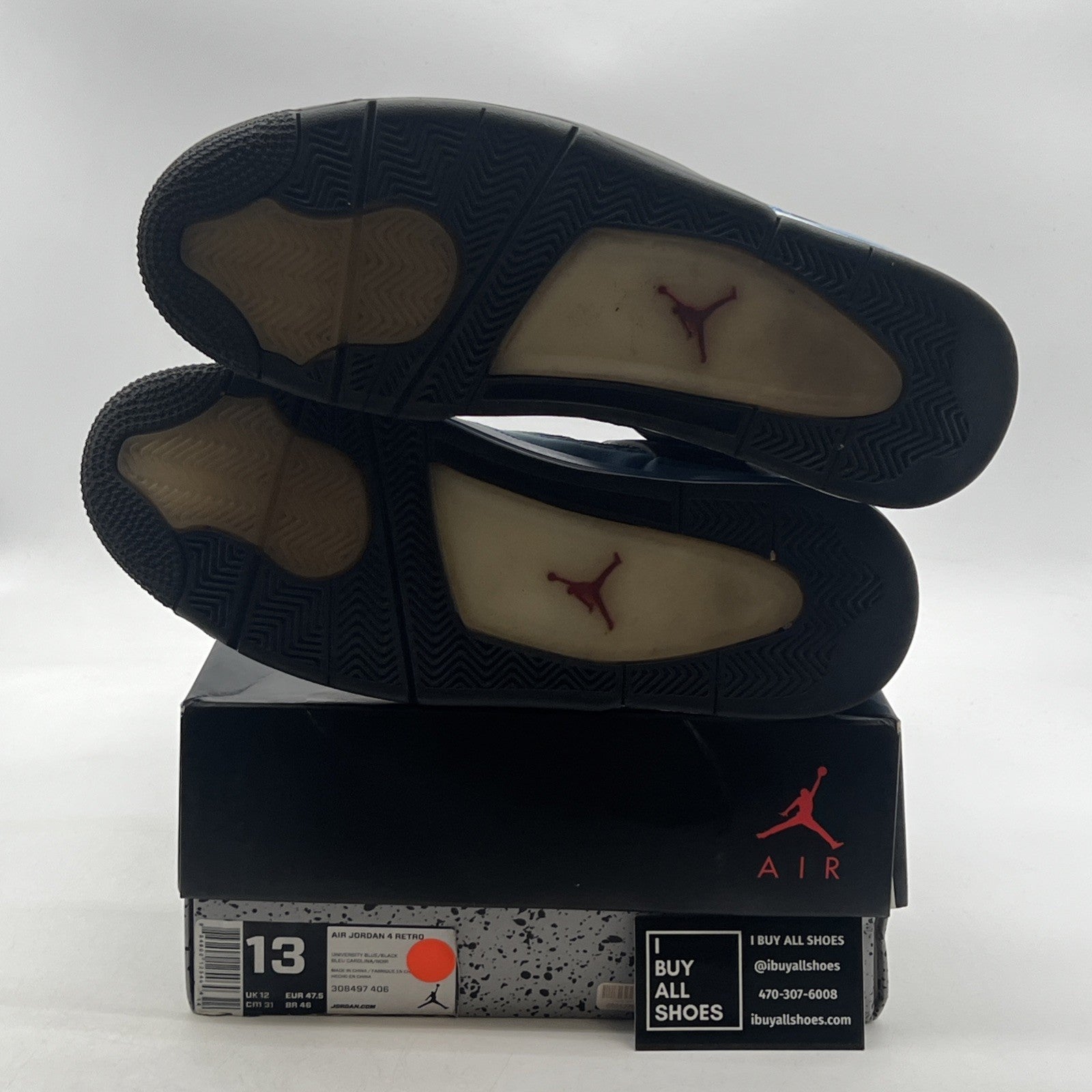 Size 13 - Air Jordan 4 Retro x Travis Scott Mid Cactus Jack (308497-406)