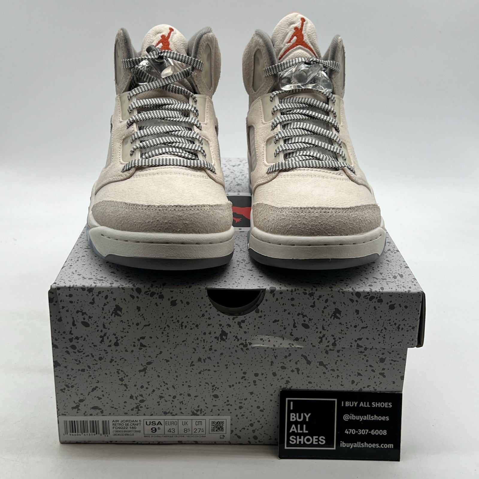 Size 9.5 - Air Jordan 5 Retro SE Craft Light Orewood Brown (FD9222-180)