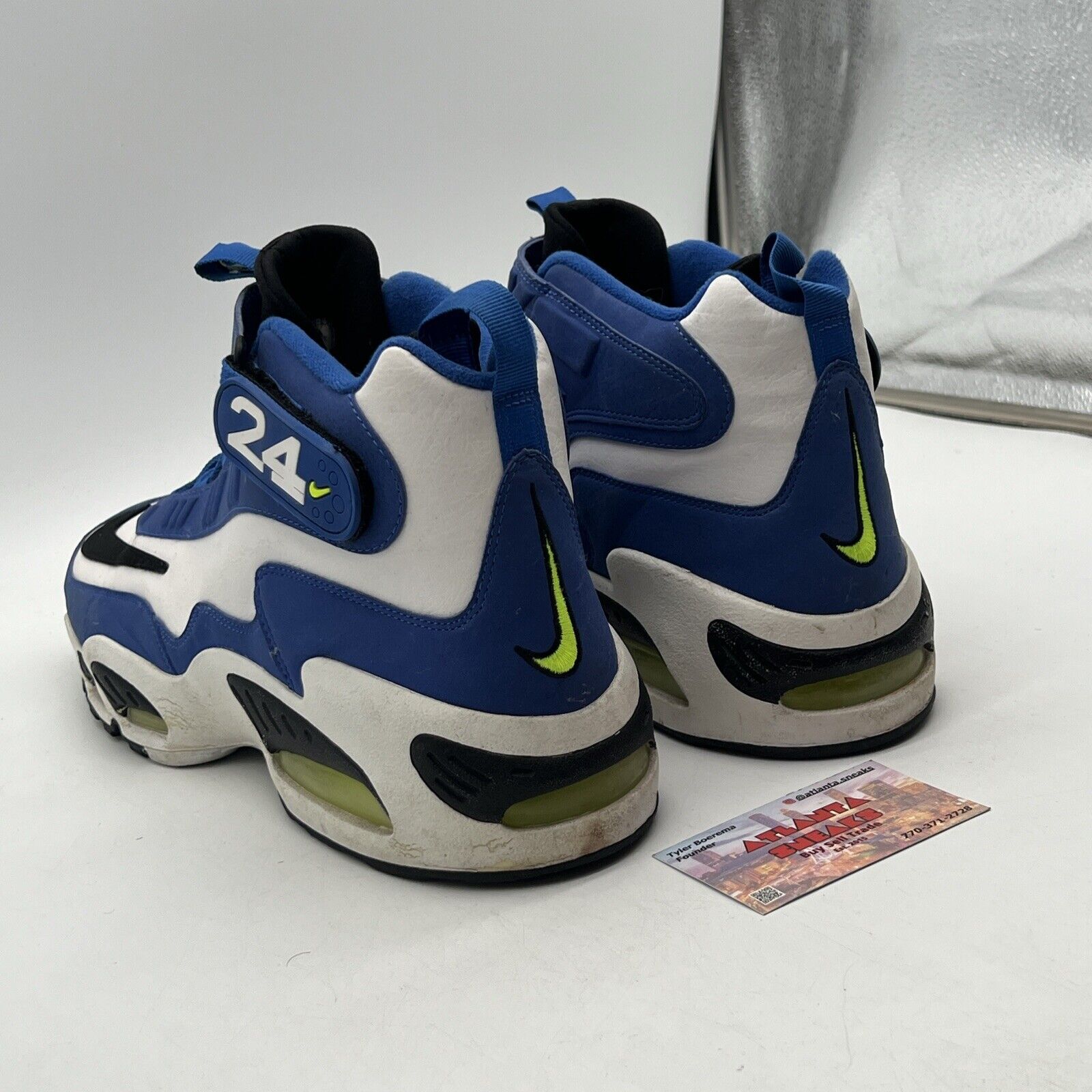 Size 13 - Nike Air Griffey Max 1 Varsity Royal Black White Leather (354912-411)