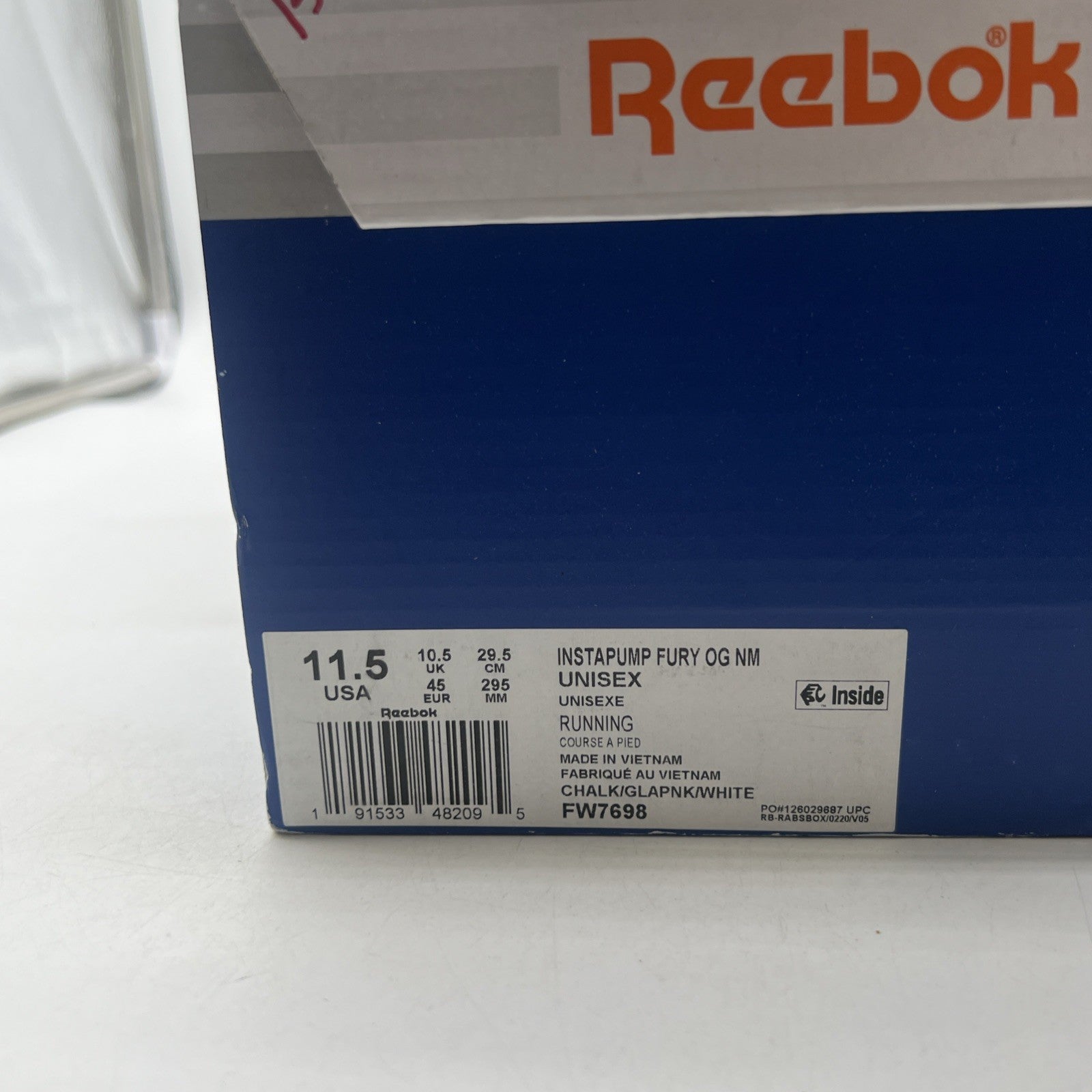 Size 11.5 - Reebok InstaPump Fury OG Legion of Fury - Rayne Sheetz (FW7698)