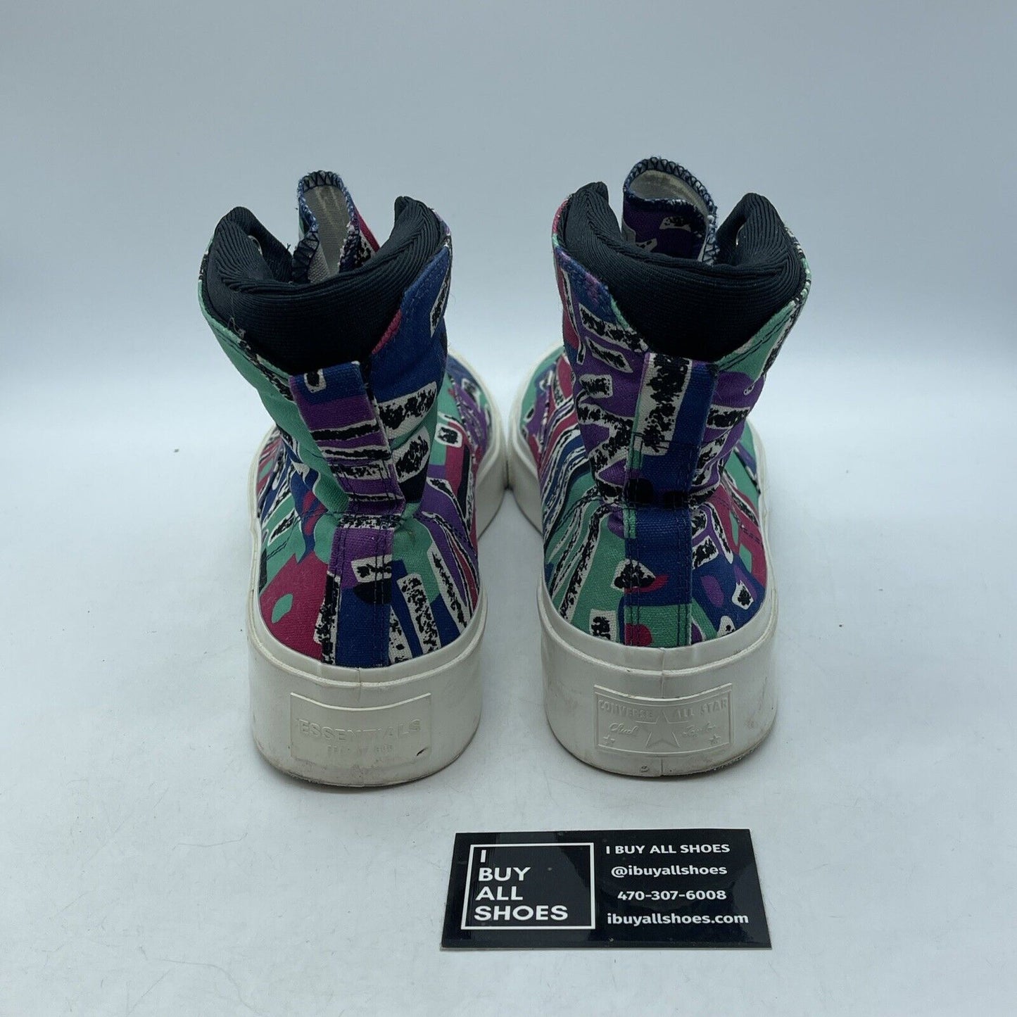 Size 12 - Fear Of God Essentials x Converse Multicolor Sneaker Suede (654479-300