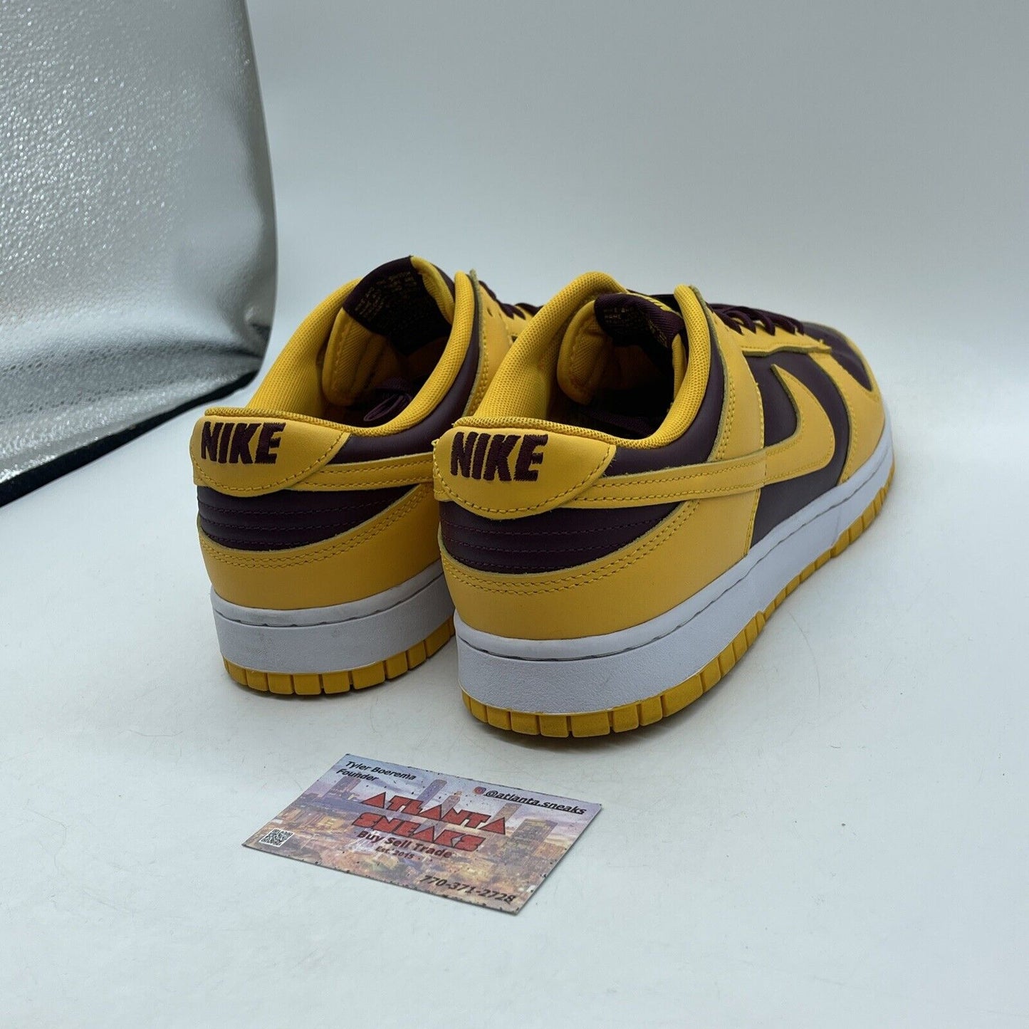 Size 12 - Nike Dunk Low Retro Arizona State Sun Devils Leather (DD1391-702)