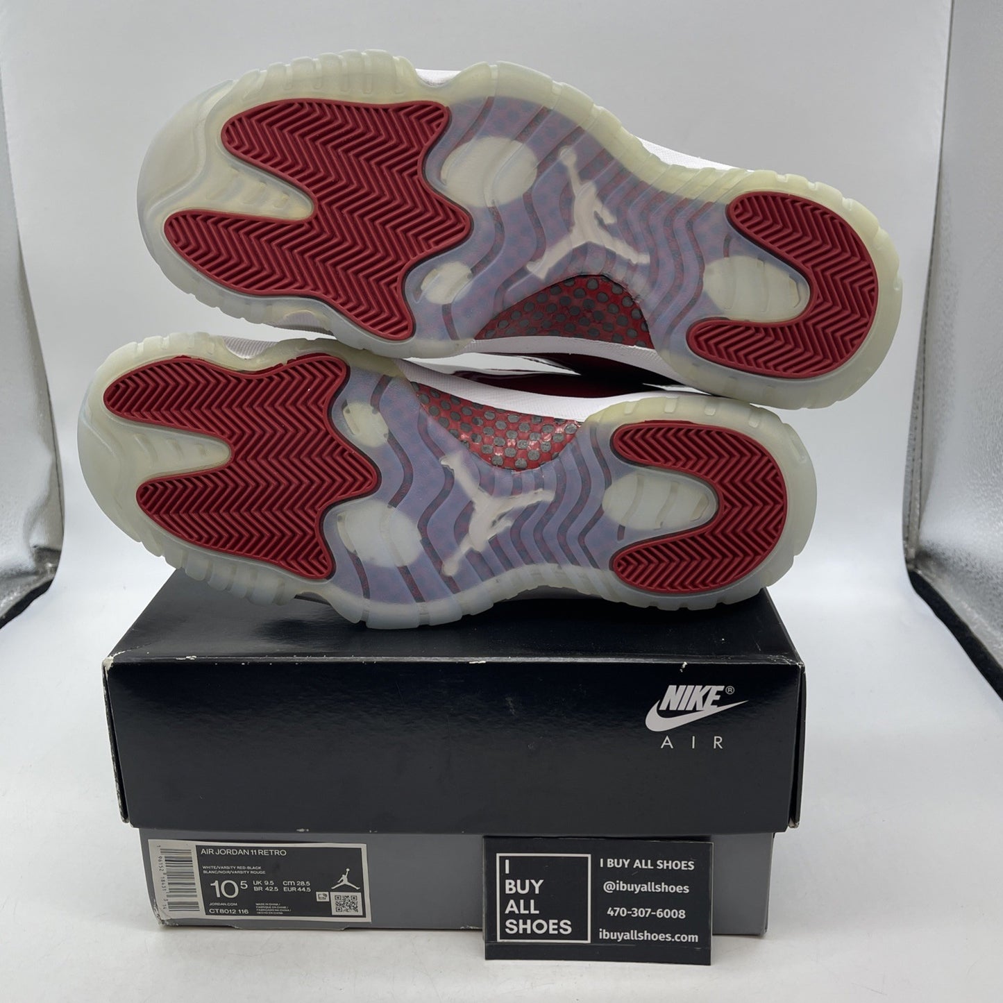 Size 10.5 - Air Jordan 11 Retro High Cherry (CT8012-116)