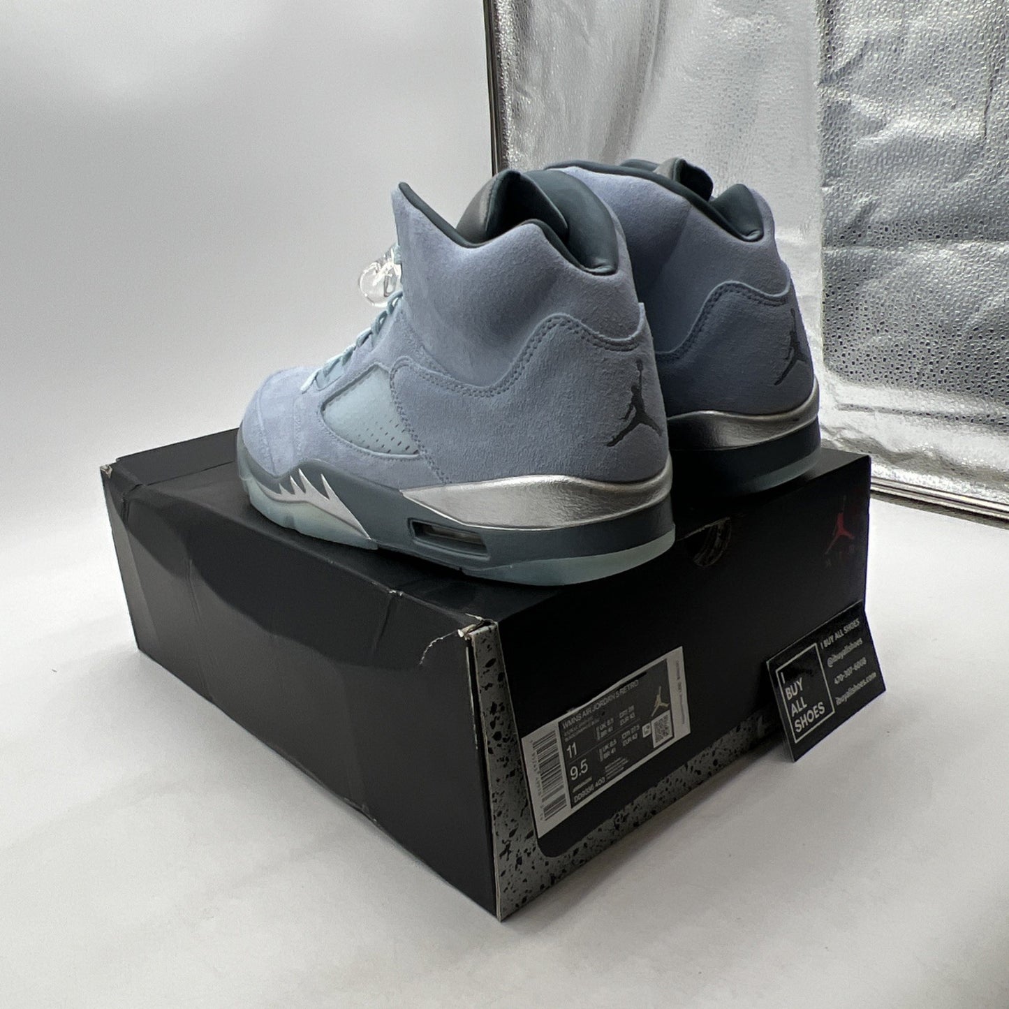 Size 11 - Air Jordan 5 Retro Blue Bird W (DD9336-400)