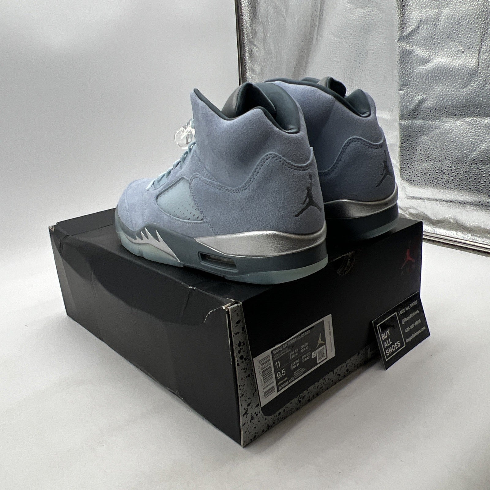 Size 11 - Air Jordan 5 Retro Blue Bird W (DD9336-400)
