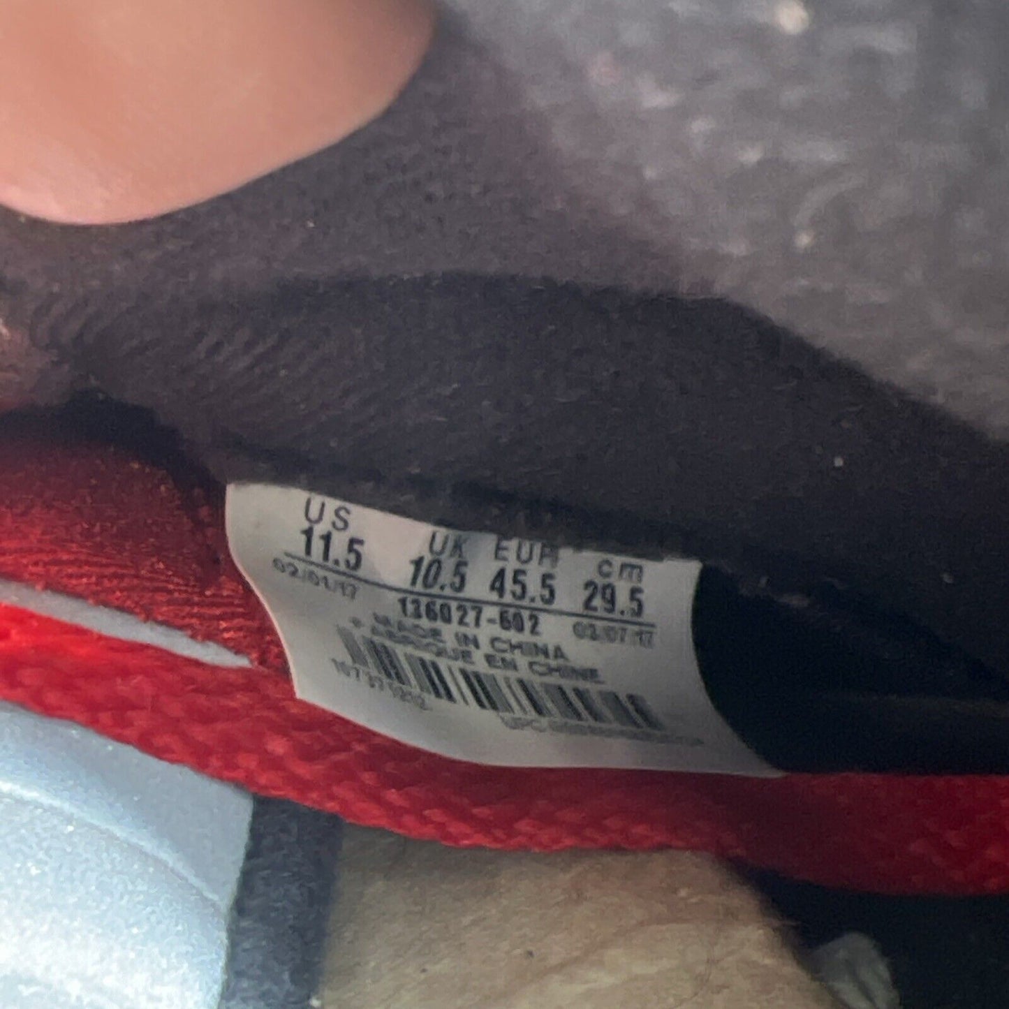 Size 11.5 - Air Jordan 5 Retro Red Suede (136027-602)