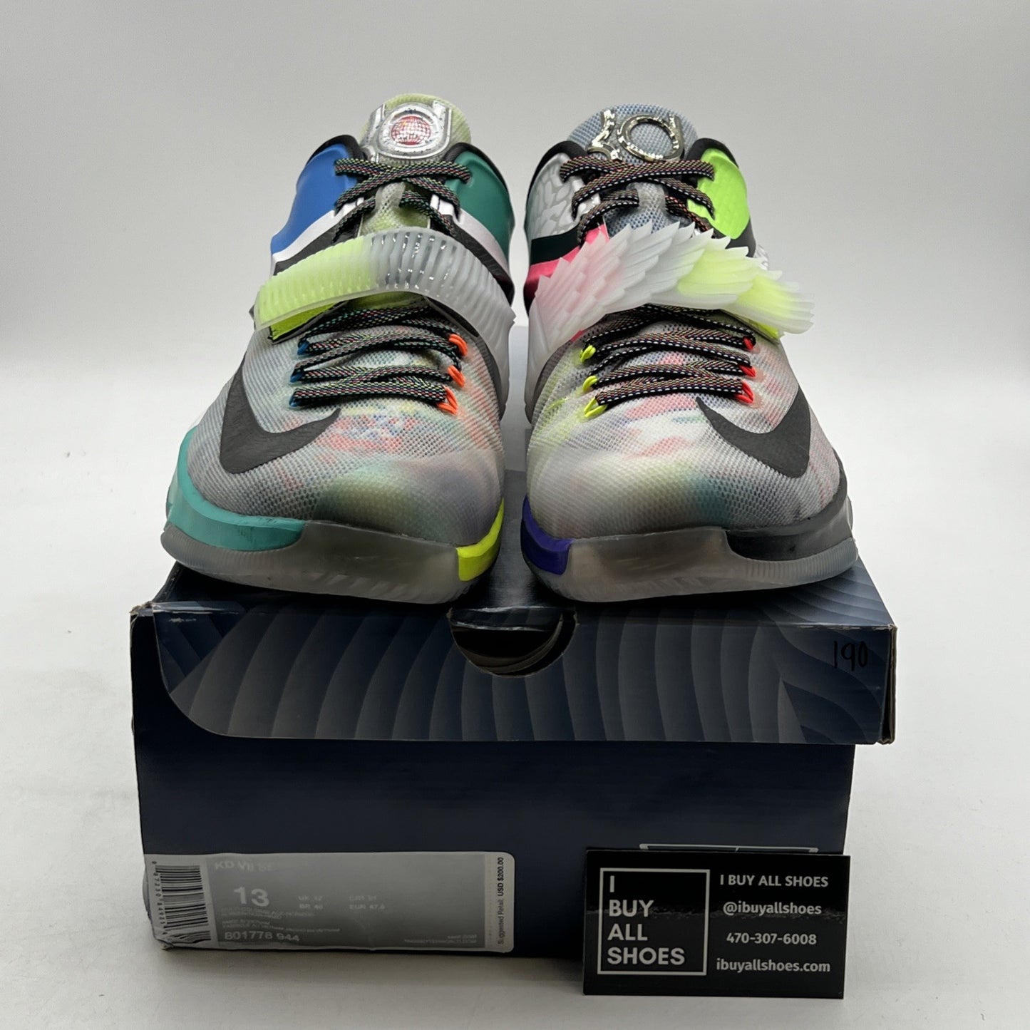 Size 13 - Nike KD 7 What The KD (801778-944)