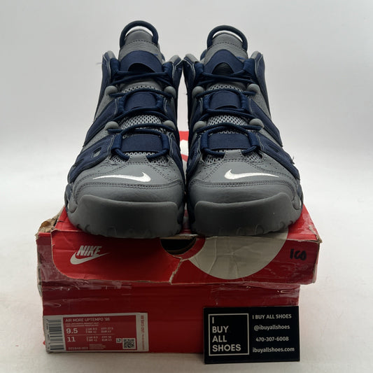 Size 9.5 - Nike Air More Uptempo Georgetown (921948-003)