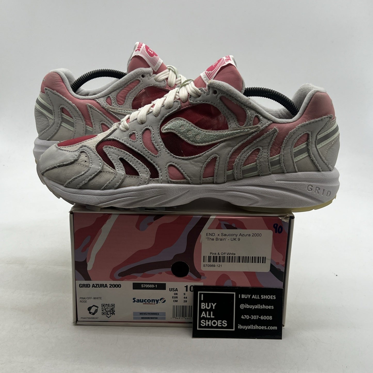 Size 10 - Saucony END. x Azura 2000 The Brain (S70569-1)