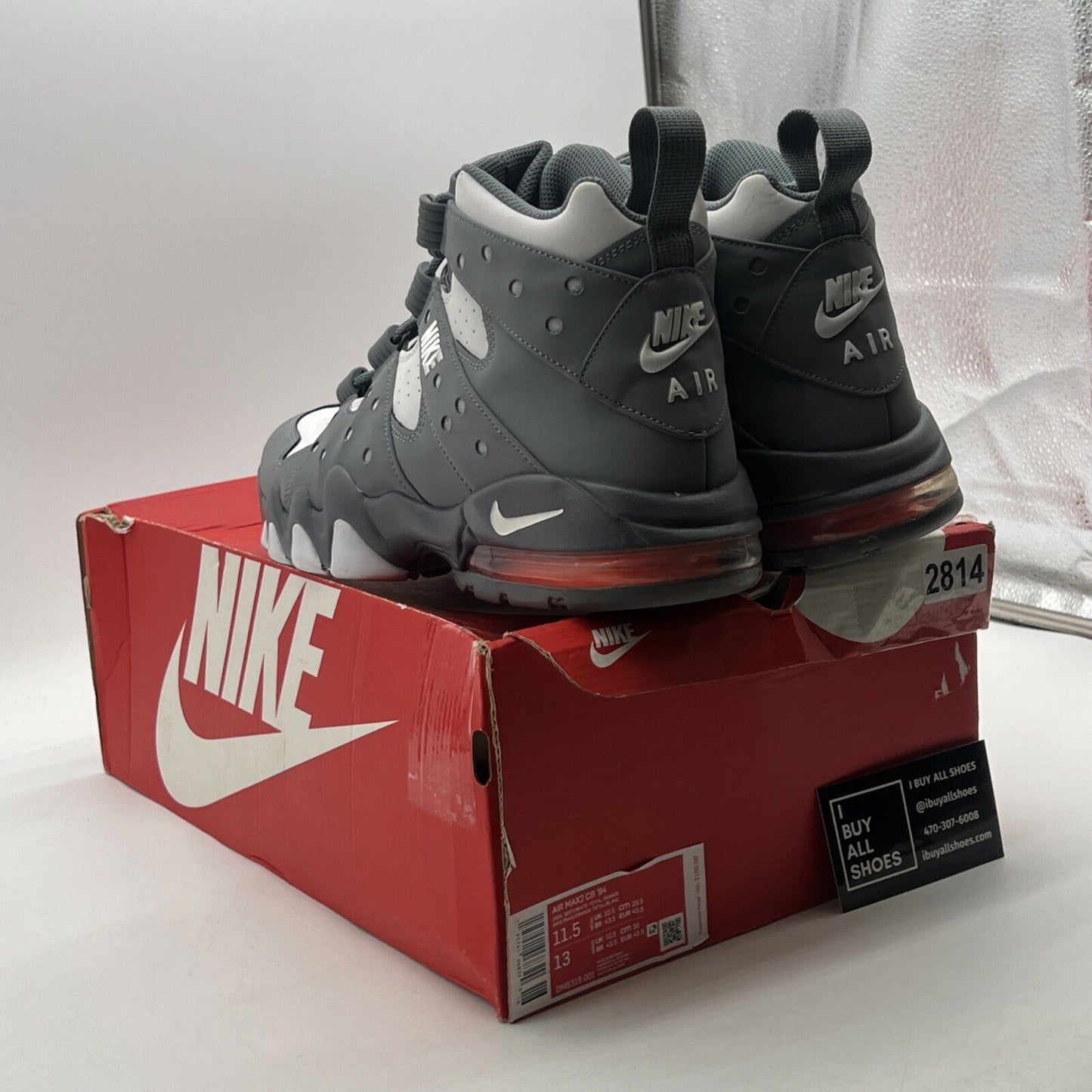 Size 11.5 - Nike Air Max 2 CB 94 2021 Cool Grey (DM8319-001)