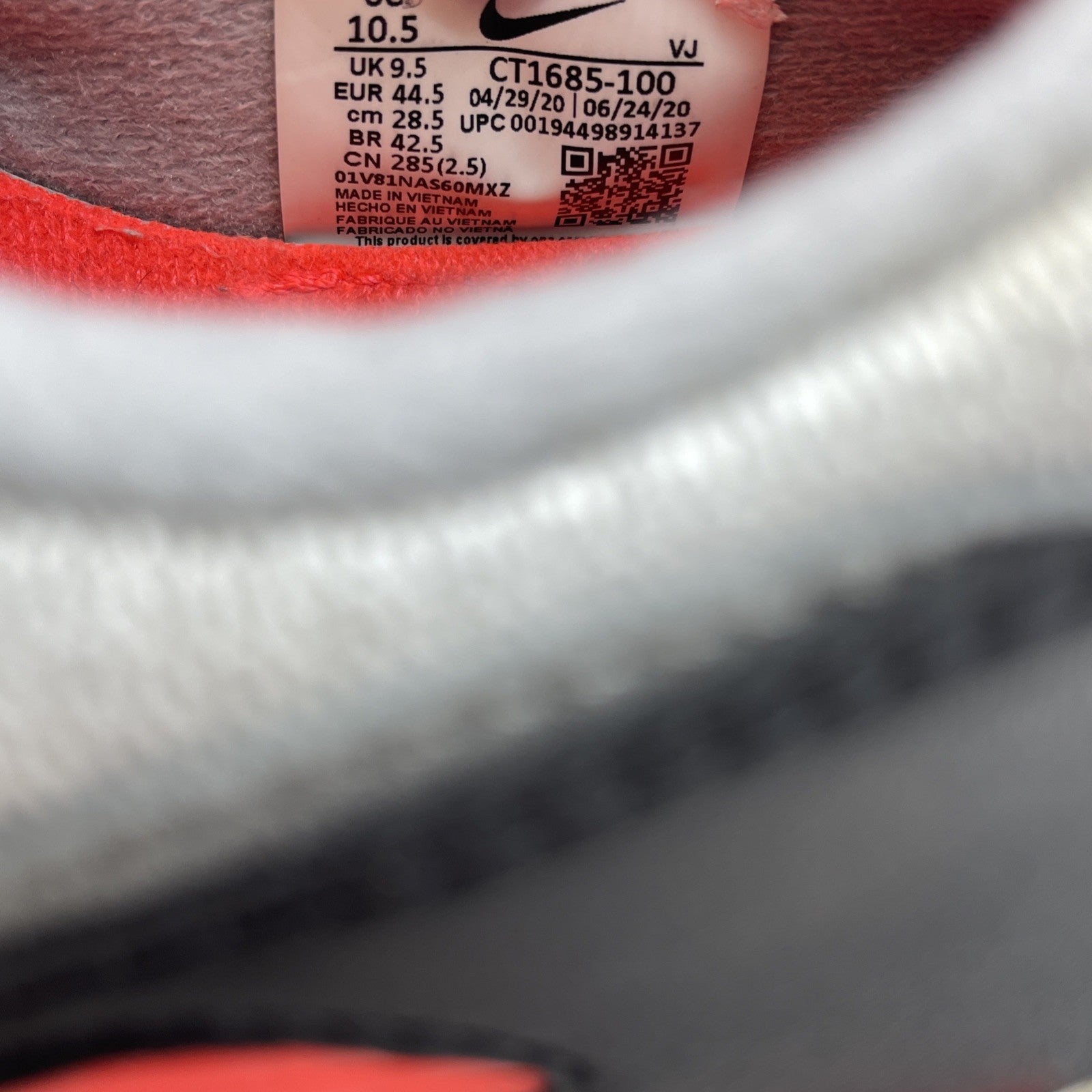 Size 10.5 - Nike Air Max 90 2020 Infrared Grey Black Suede Leather (CT1685-100)