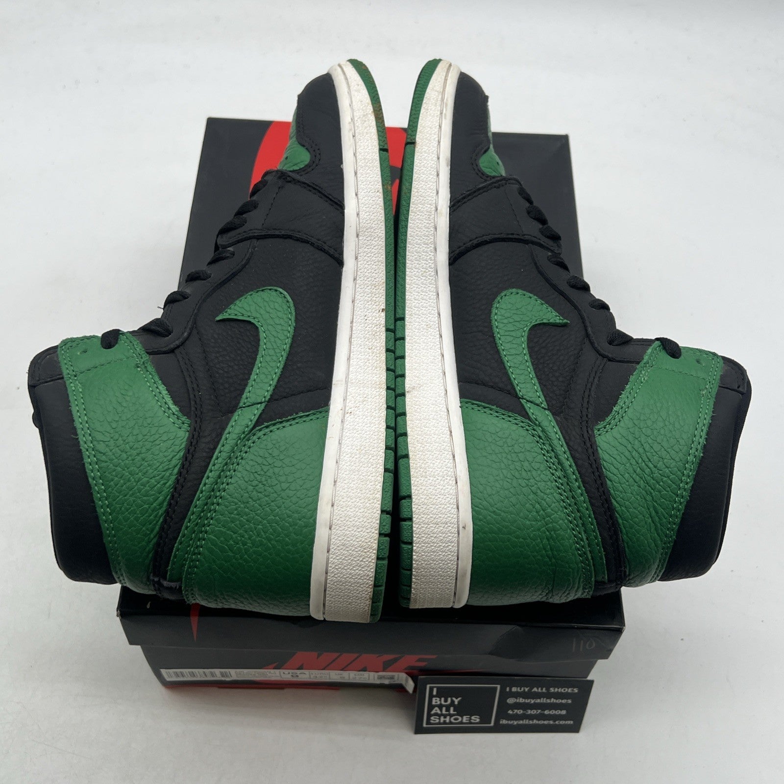 Size 9 - Air Jordan 1 Retro OG High Pine Green 2.0 (555088-030)