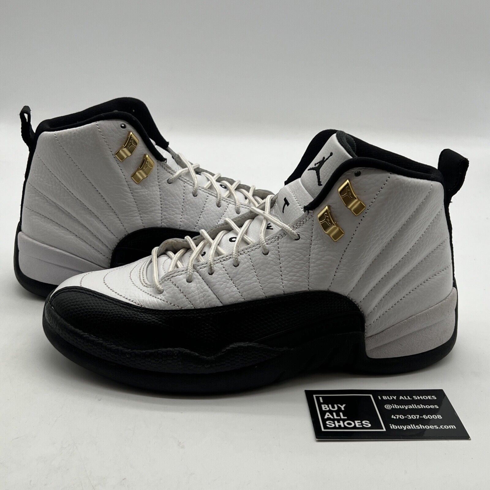 Size 8 - Air Jordan 12 Retro taxi release 2013 (130690-125)
