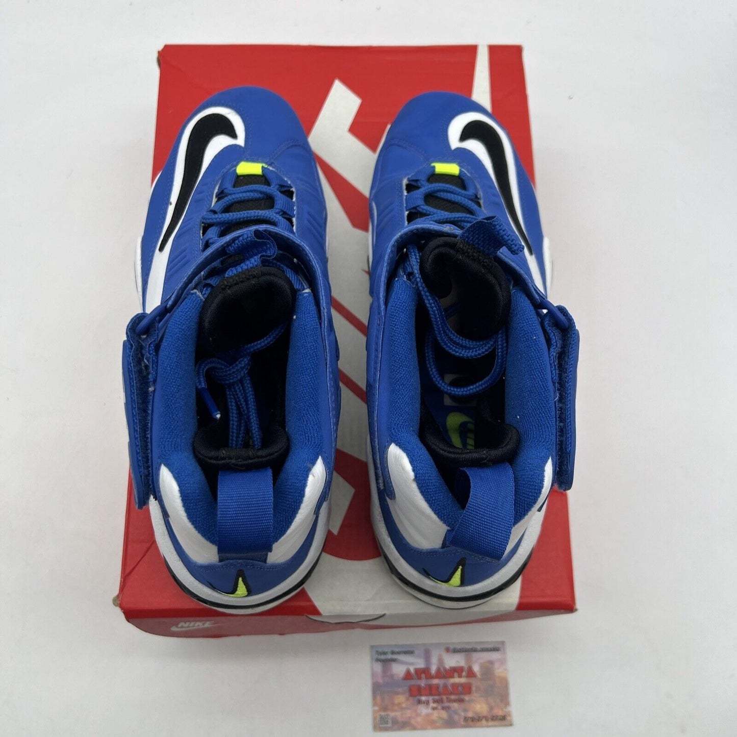 Size 8 - Nike Air Griffey Max 1 2021 Varsity Royal Black White Suede DJ5161-400