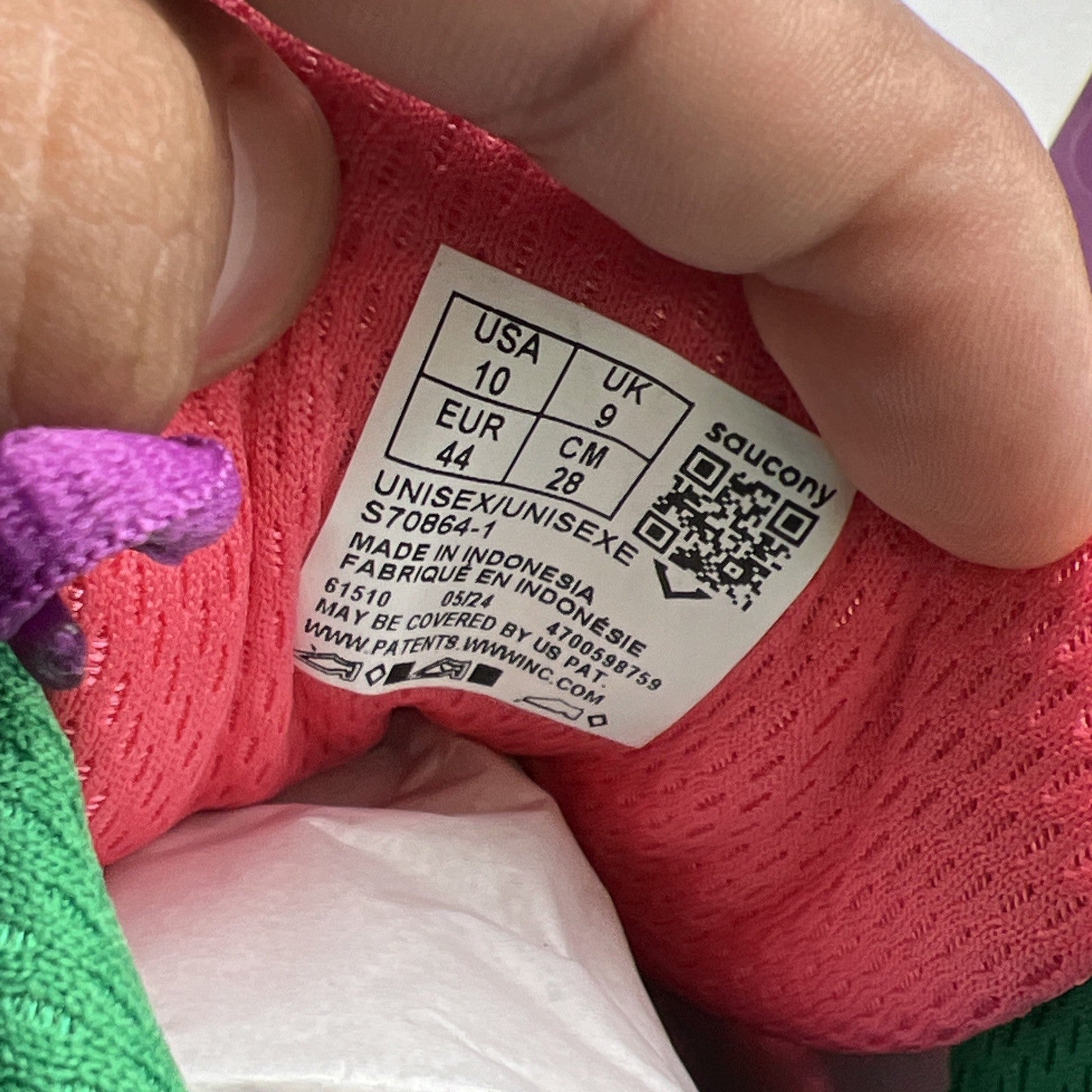Size 10 - Saucony Jae Tips x ProGrid Omni 9 To Do List - Pink (S70864-1)