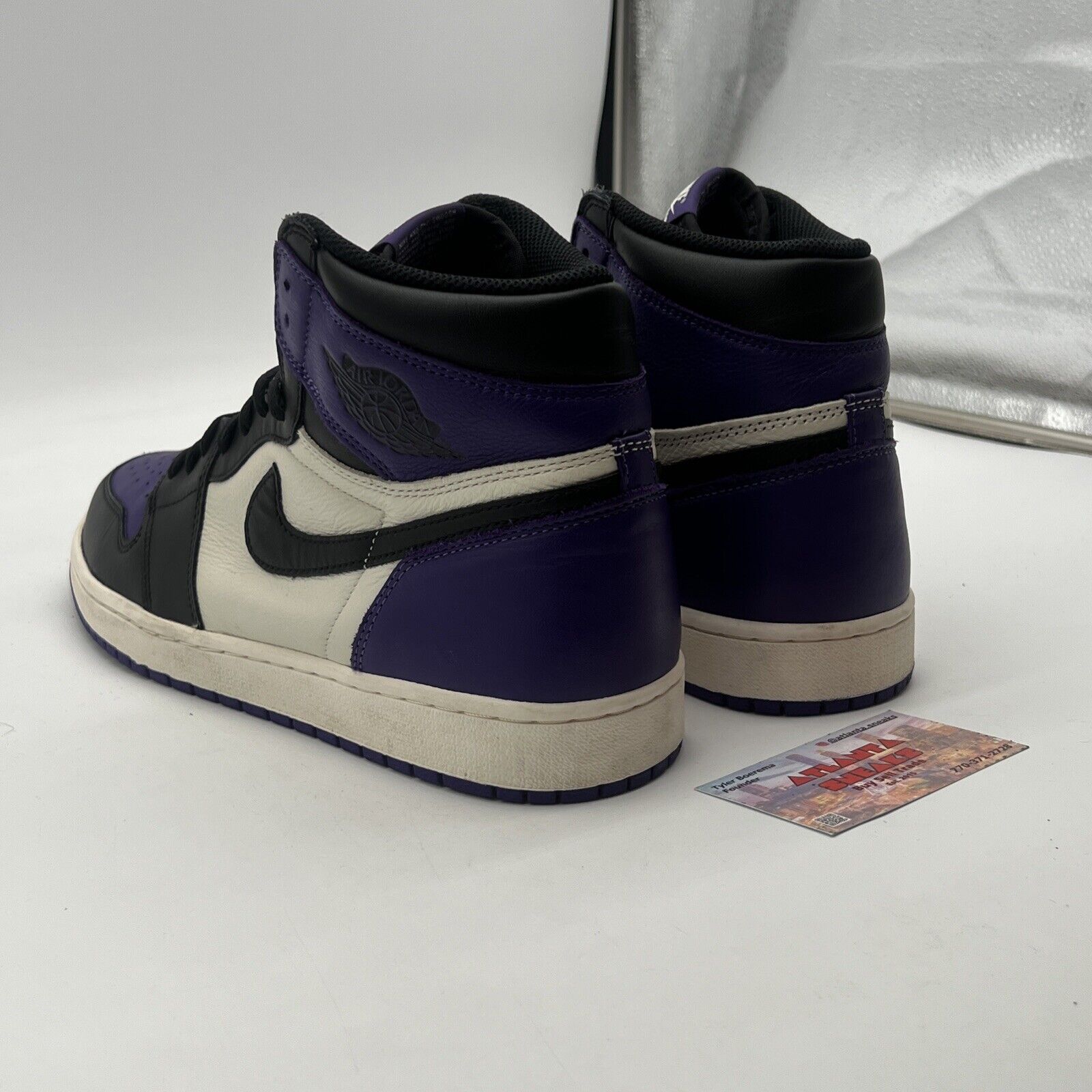 Size 12 - Air Jordan 1 Retro OG High Court Purple (555088-501)