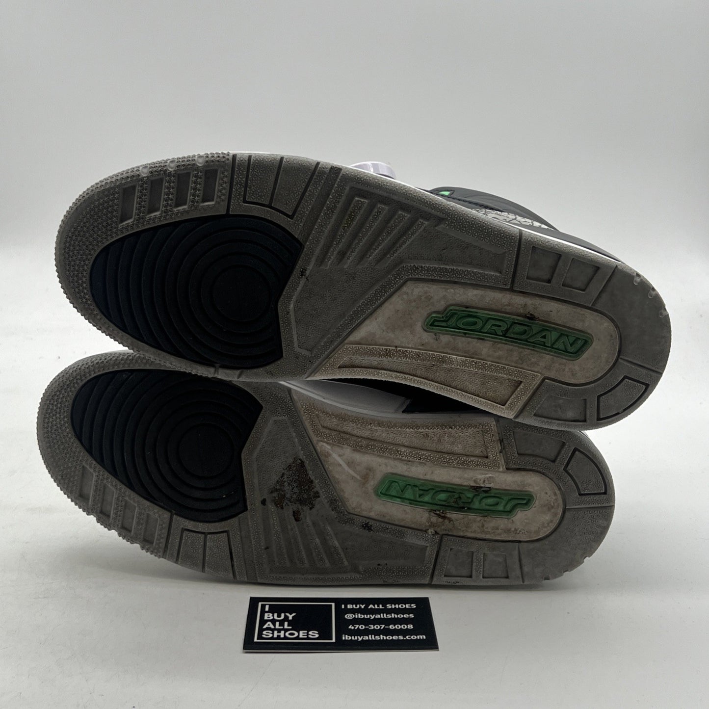 Size 10 - Air Jordan 3 Retro Green Glow (CT8532-031)