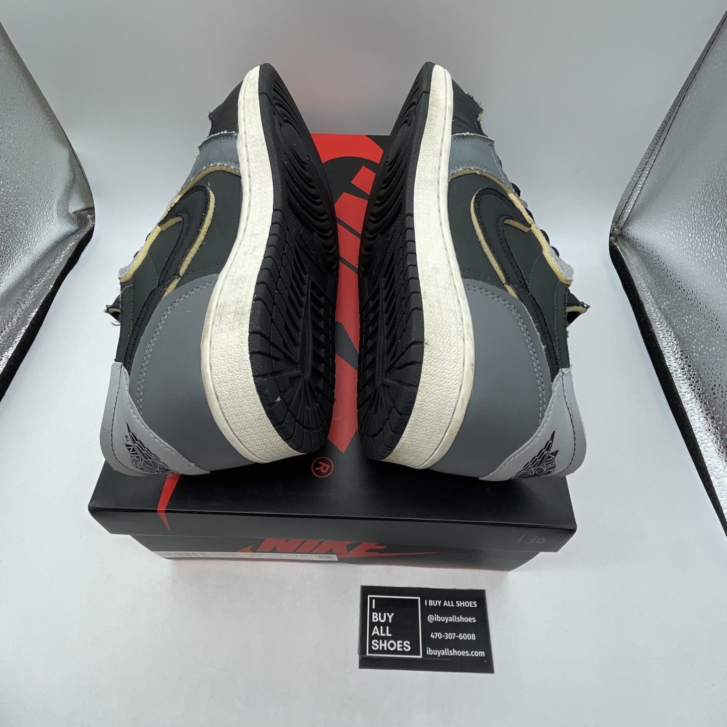 Size 11 - Air Jordan 1 Retro Low OG EX Dark Smoke Gray 2022 (DV0982-006)