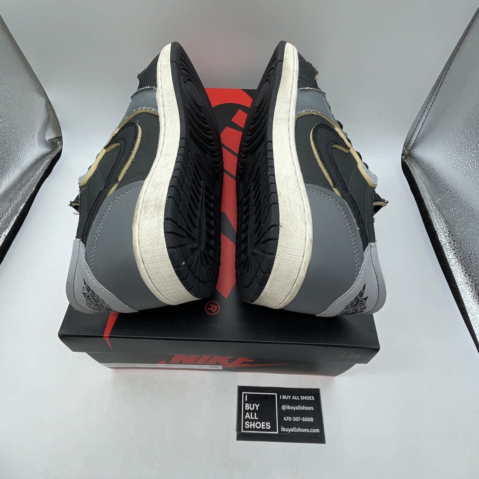Size 11 - Air Jordan 1 Retro Low OG EX Dark Smoke Gray 2022 (DV0982-006)