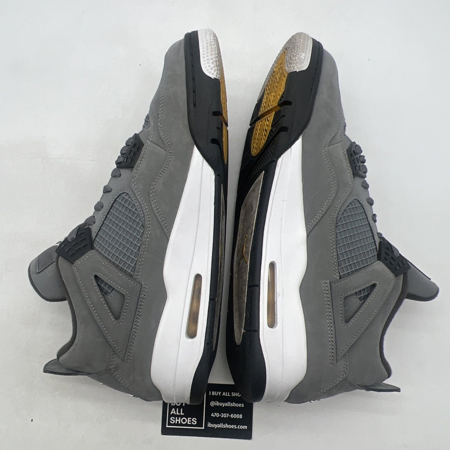 Size 13 - Air Jordan 4 Retro Low Cool Grey (308497-007)