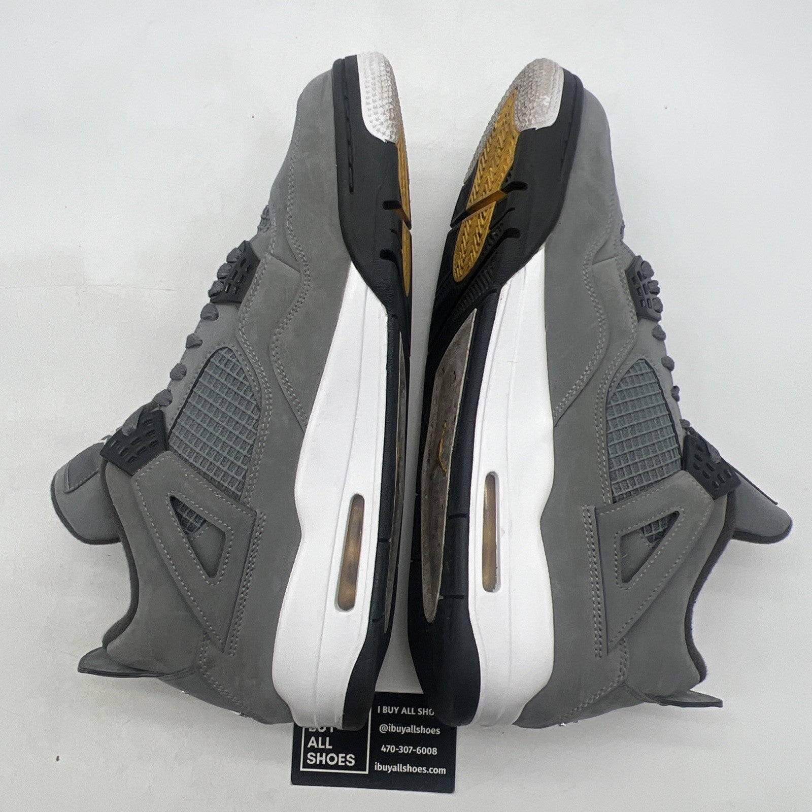 Size 13 - Air Jordan 4 Retro Low Cool Grey (308497-007)