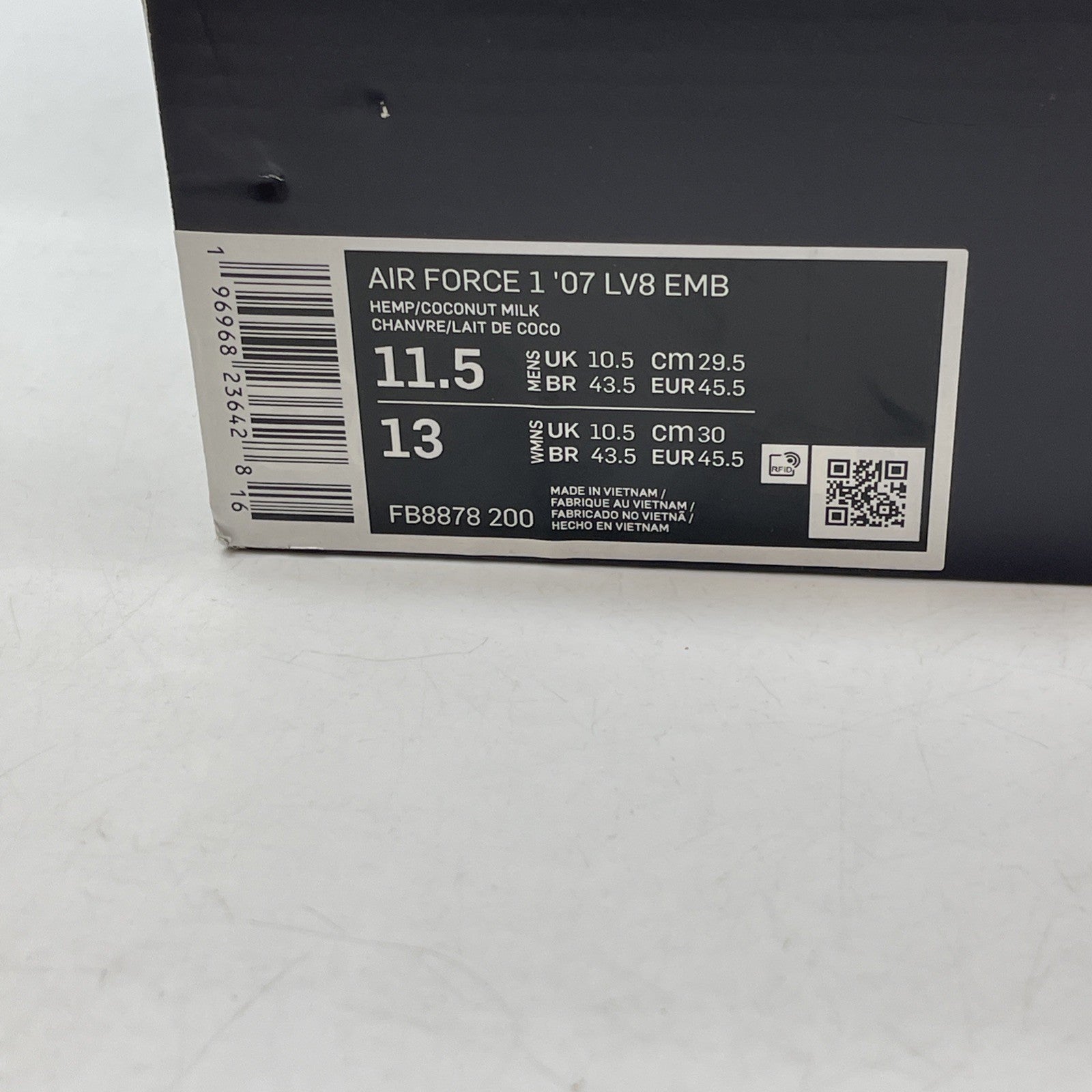 Size 11.5 - Nike Air Force 1 '07 LV8 Baroque Brown Suede Leather (FB8878-200)