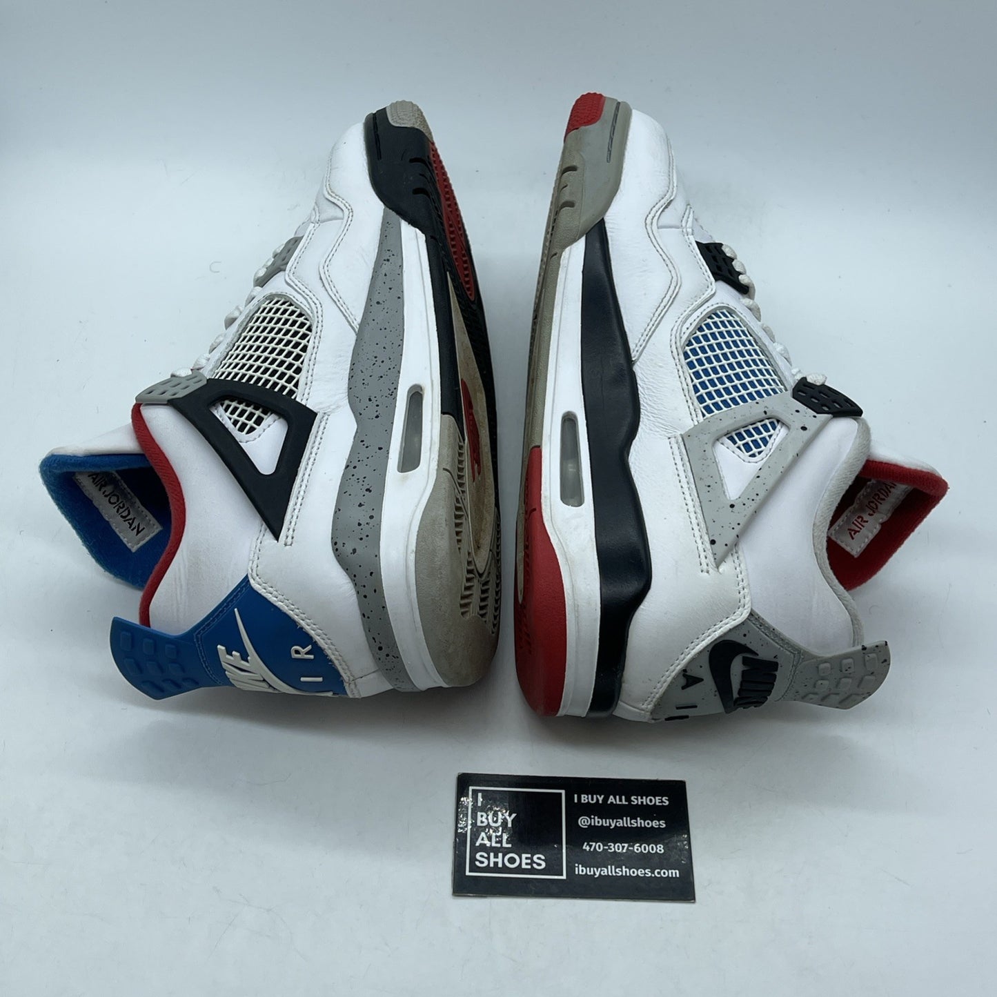 Size 10.5 - Jordan 4 Retro SE Mid What The 4 White Leather (CI1184-146)
