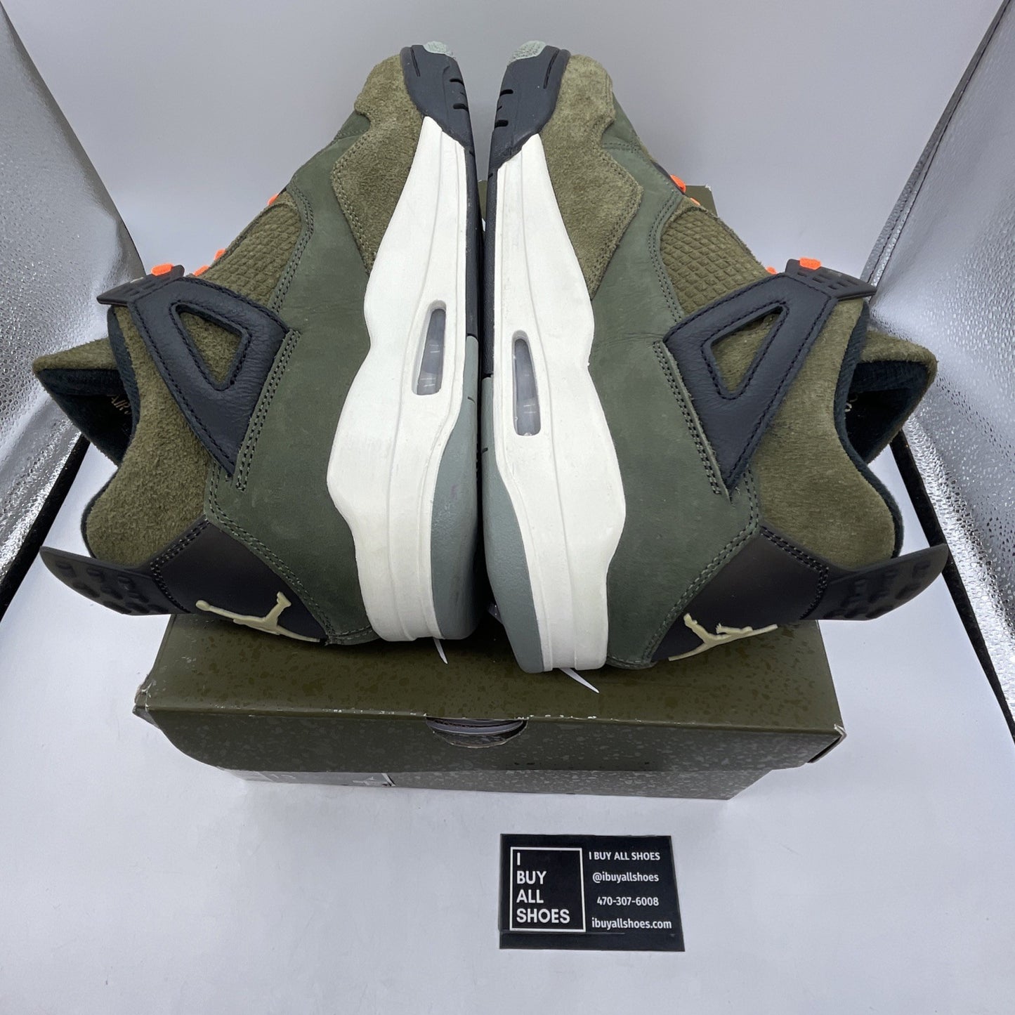 Size 13 - Air Jordan 4 SE Retro Low Craft - Olive (FB9927-200)