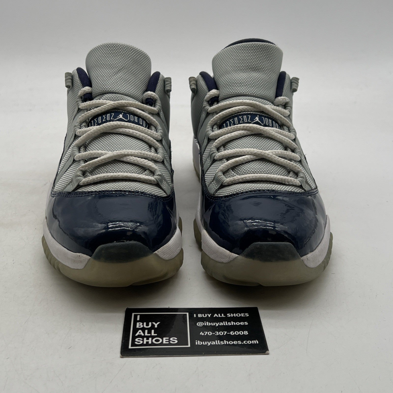 Size 9.5 - Air Jordan 11 Retro Low Georgetown (528895-007)