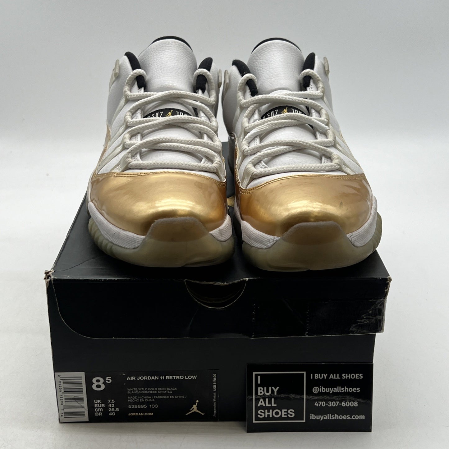 Size 8.5 - Air Jordan 11 Retro Low Closing Ceremony (528895-103)