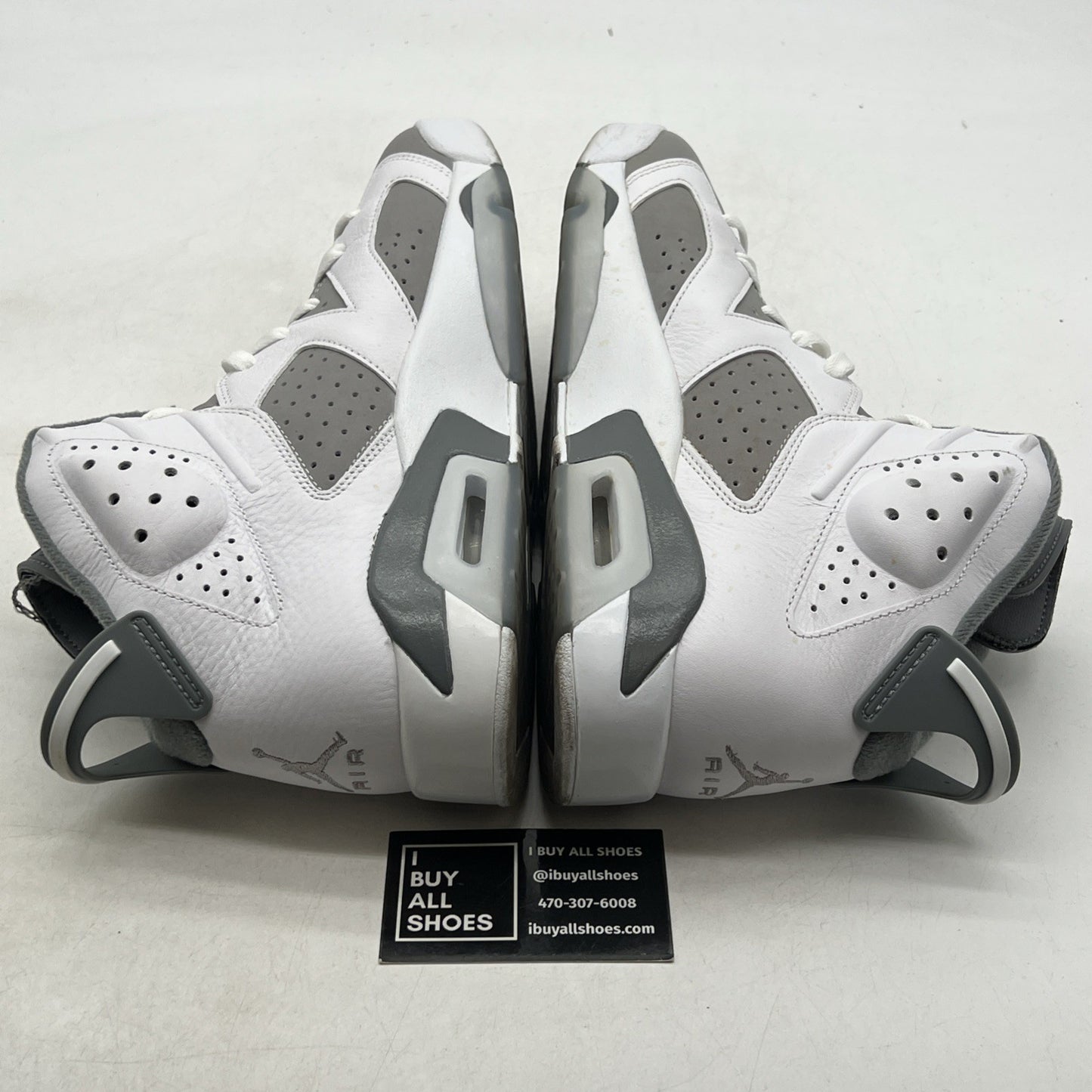 Size 10.5 - Air Jordan 6 Retro Low Cool Grey (CT8529-100)