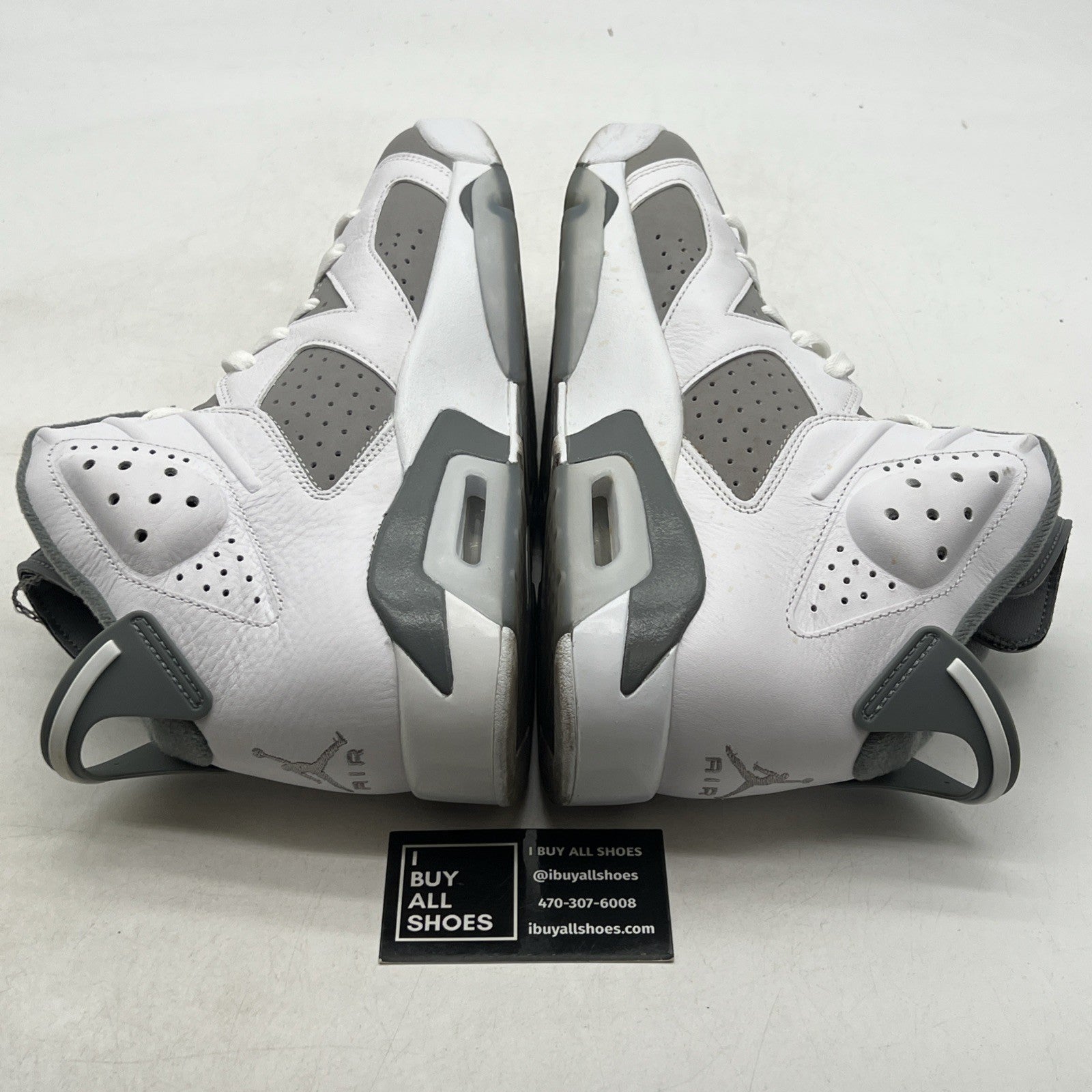 Size 10.5 - Air Jordan 6 Retro Low Cool Grey (CT8529-100)