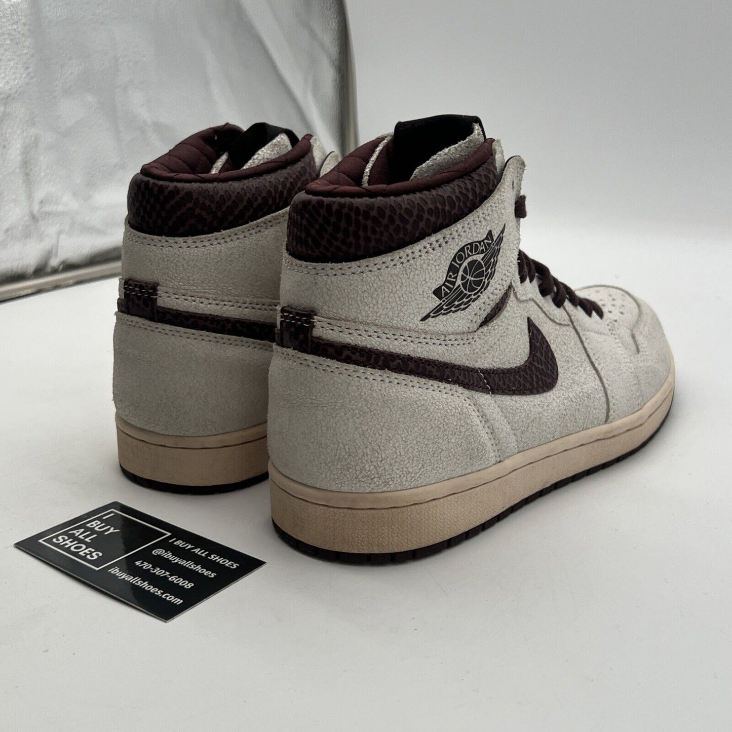 Size 9.5 - Air Jordan 1 OG x A Ma Maniere High Airness (DO7097-100)