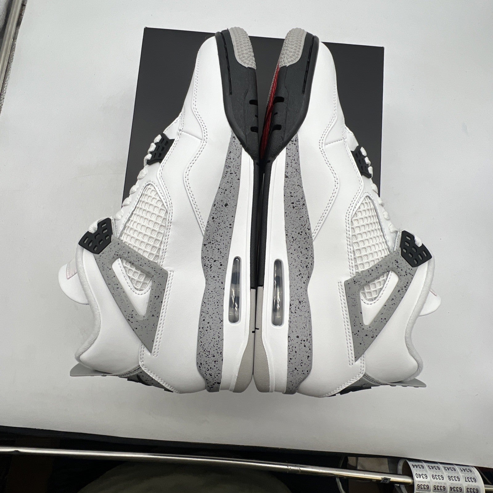 Size 12 - Air Jordan 4 Retro OG 2025 White Cement (FV5029-100)