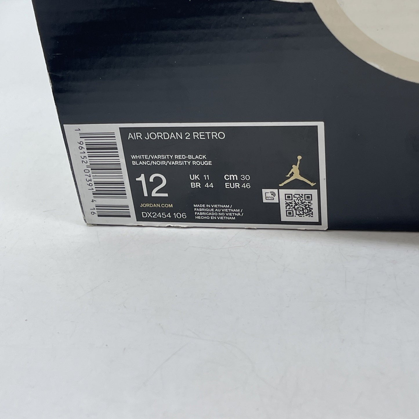 Size 12 - Air Jordan 2 Retro Mid Chicago (DX2454-106)