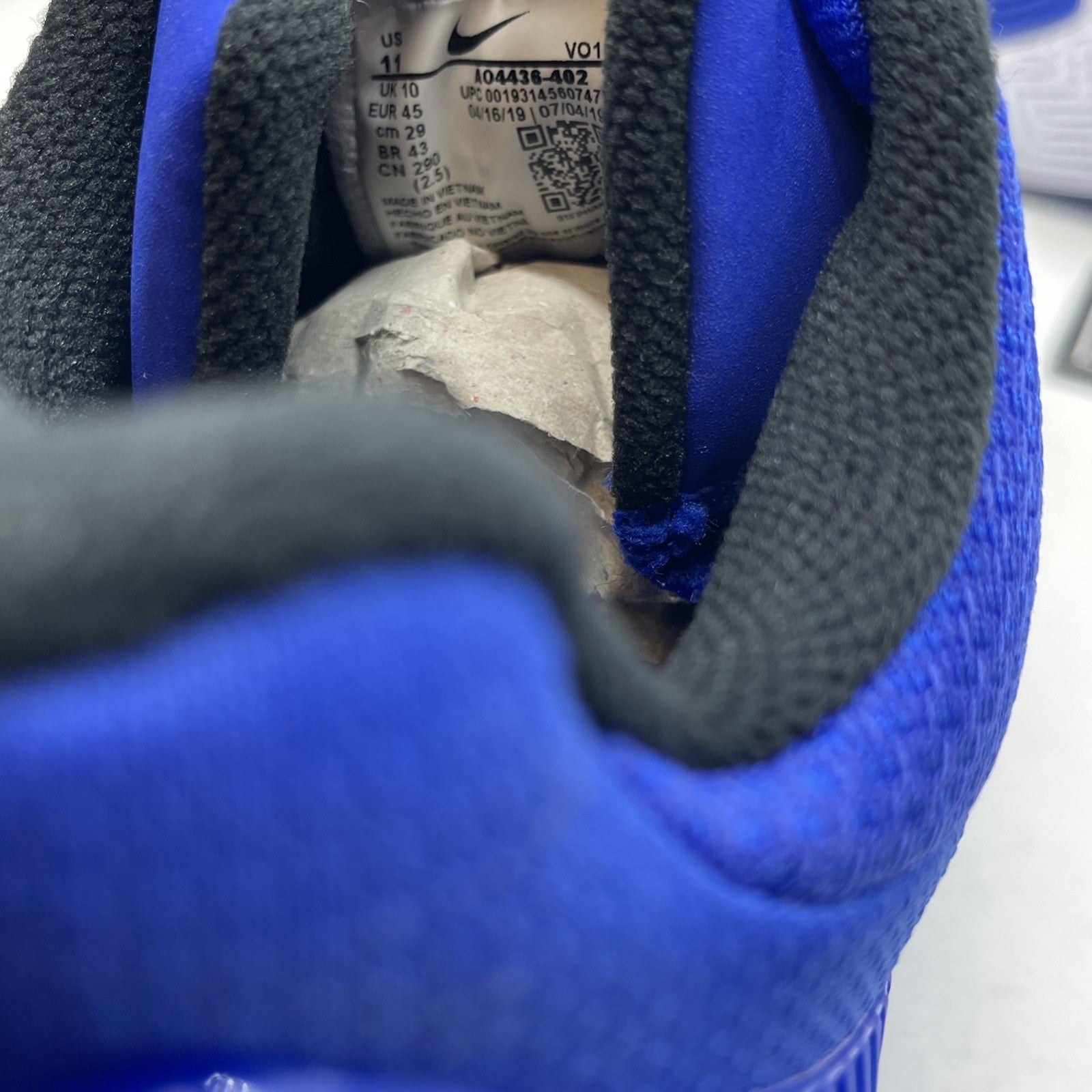 Size 11 - Nike Kyrie Flytrap 2 Duke White Blue (AO4436-402)
