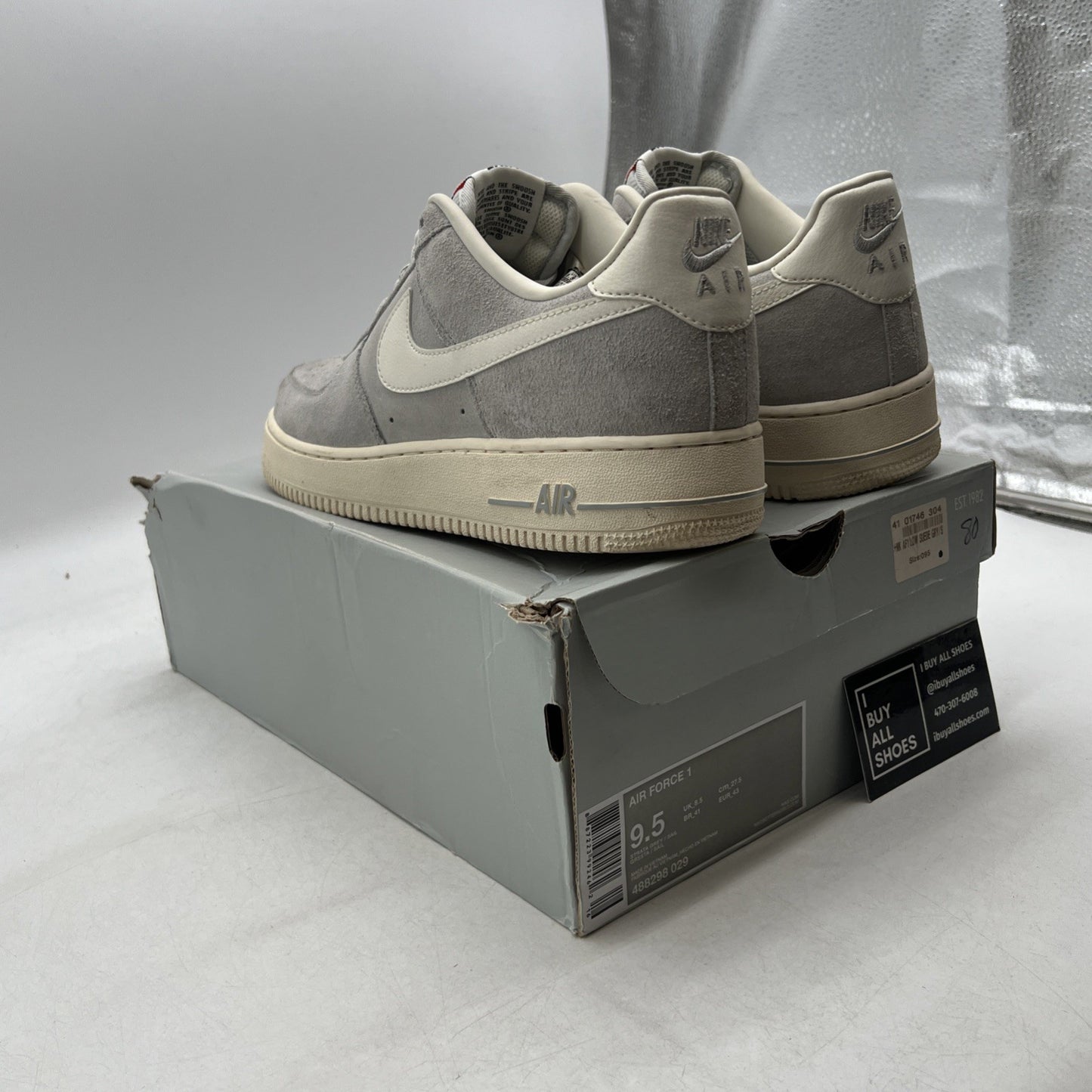 Size 9.5 - Nike Air Force 1 Low Blazer Pack (488298-029)